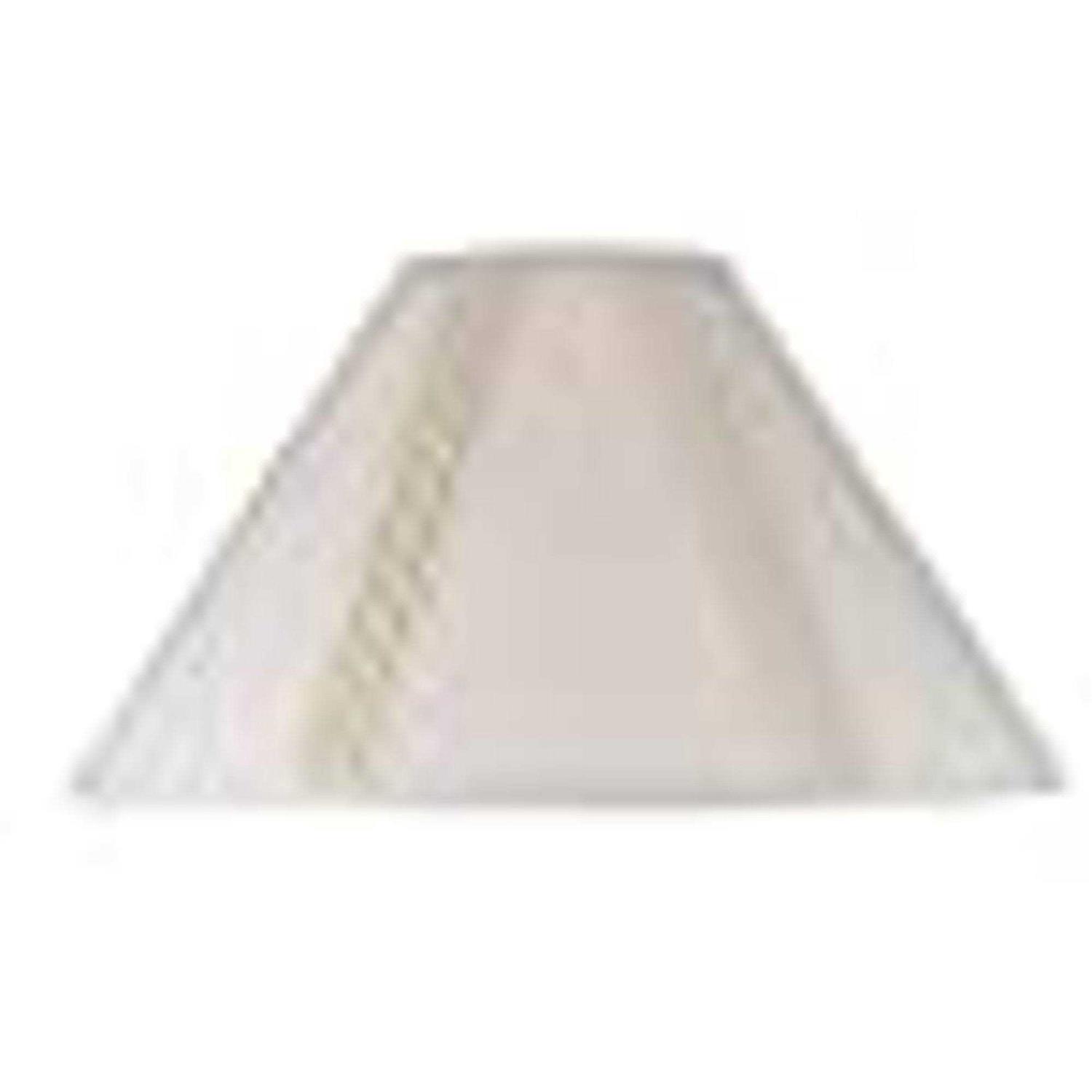 Cal Lighting Side Pleated Linen Shade