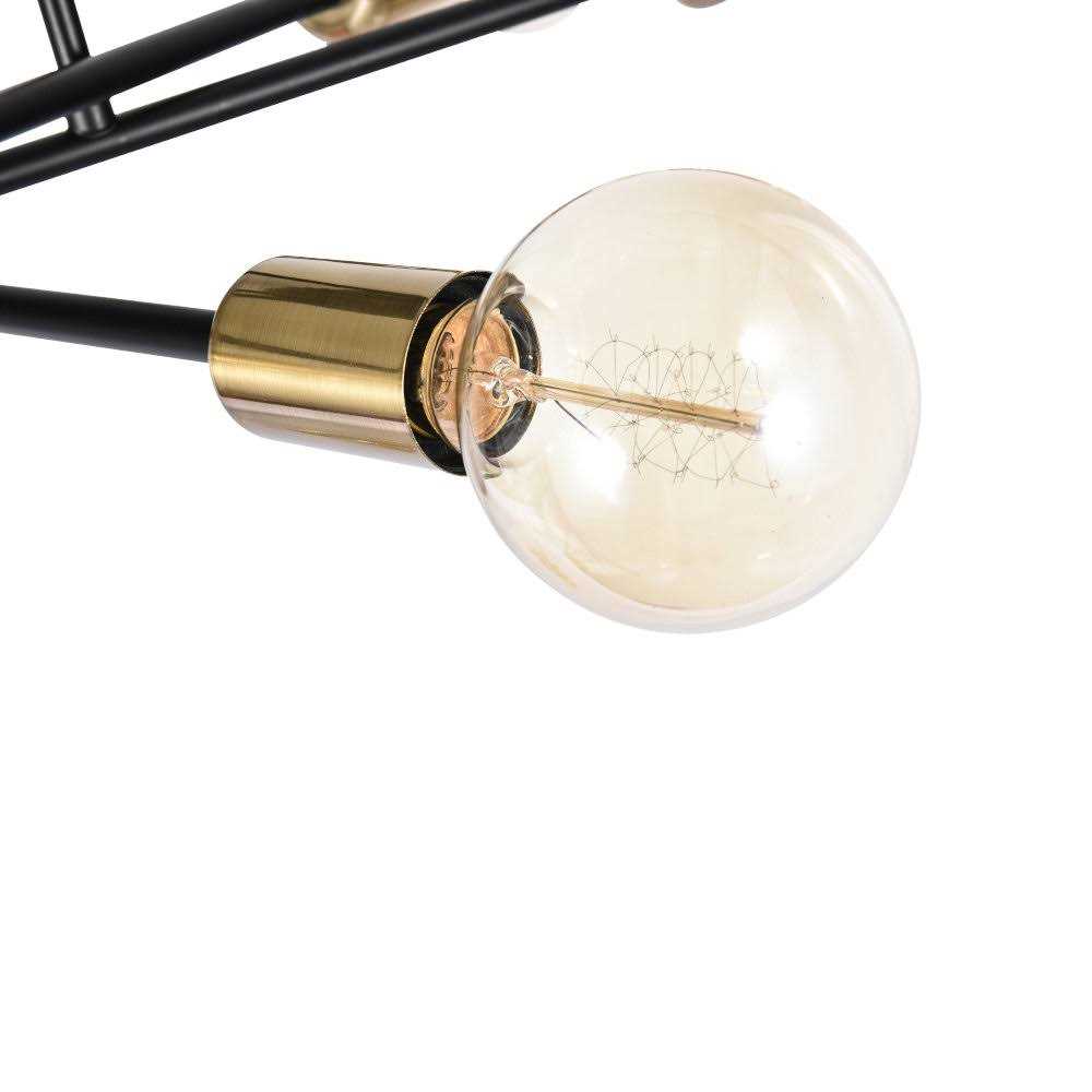 Wade Logan® 6-Light Sputnik Semi-Flush Mount