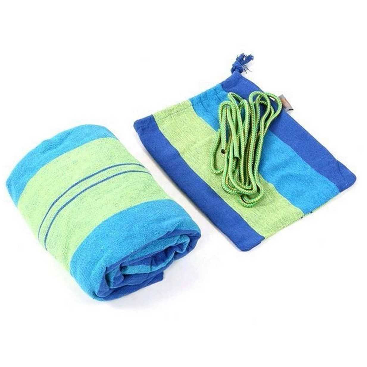 WoneNice Outdoor Double 2 Person Cotton Hammock