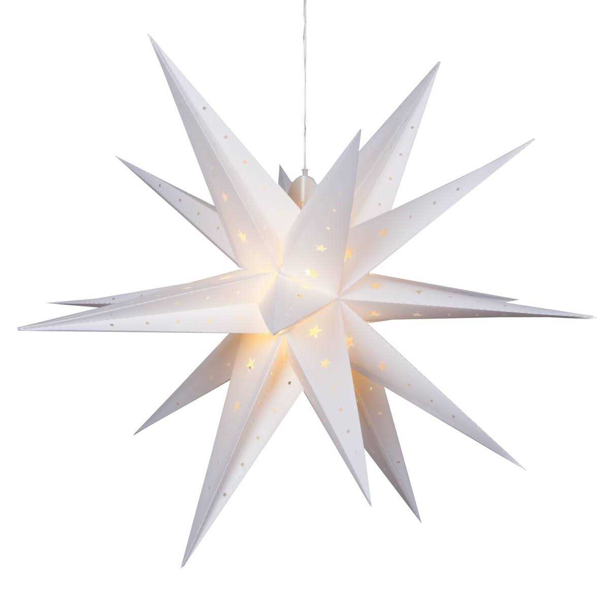 Wintergreen Lighting LED Aurora Superstar TM Fold-Flat Point Star Light