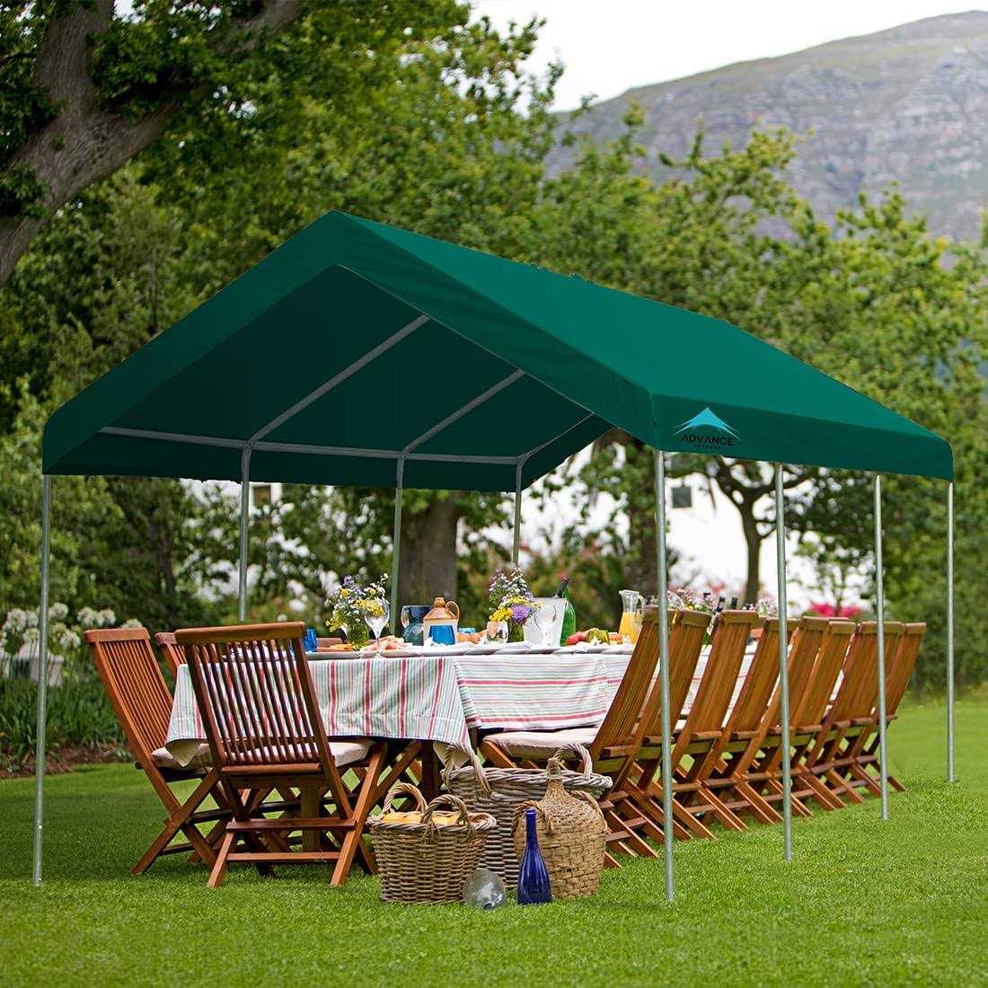 Advance Outdoor 10′ x 20′ Heavy Duty Carport Car Canopy Garage Boat Shelter Party Tent