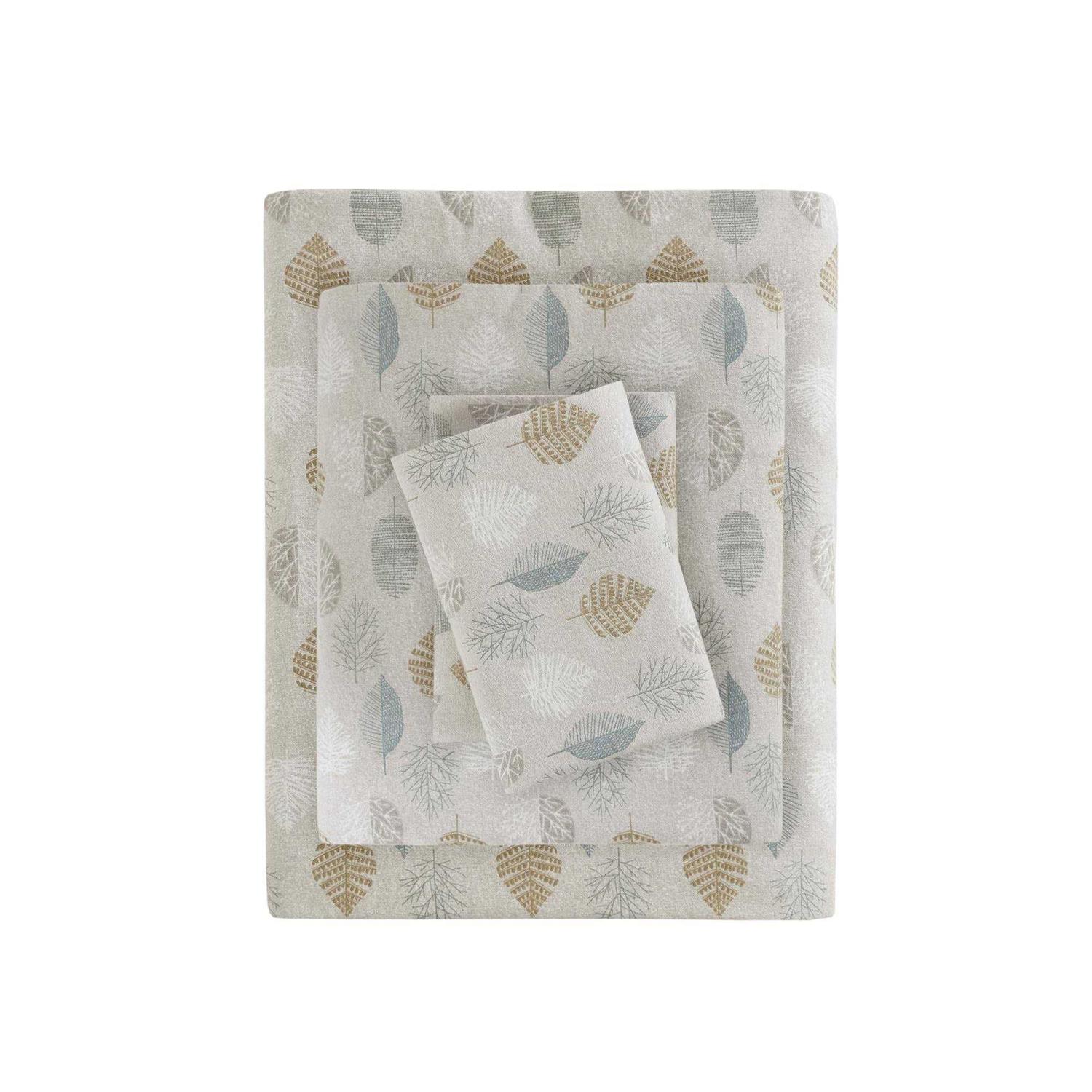 True North by Sleep Philosophy Cozy Cotton Flannel Printed Sheet Set