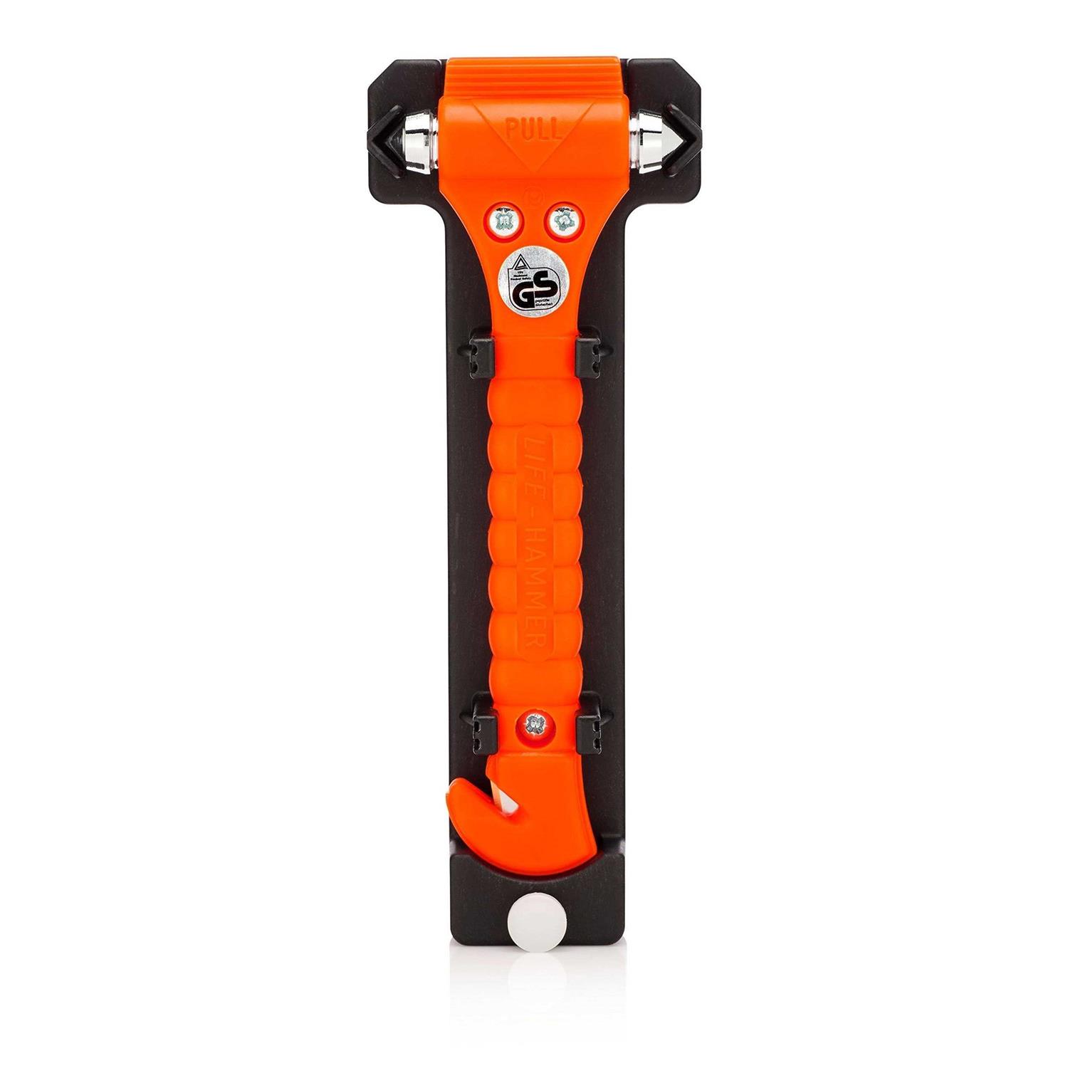 Lifehammer Brand Safety Hammer The Original Emergency Escape and Rescue Tool with Seatbelt Cutter