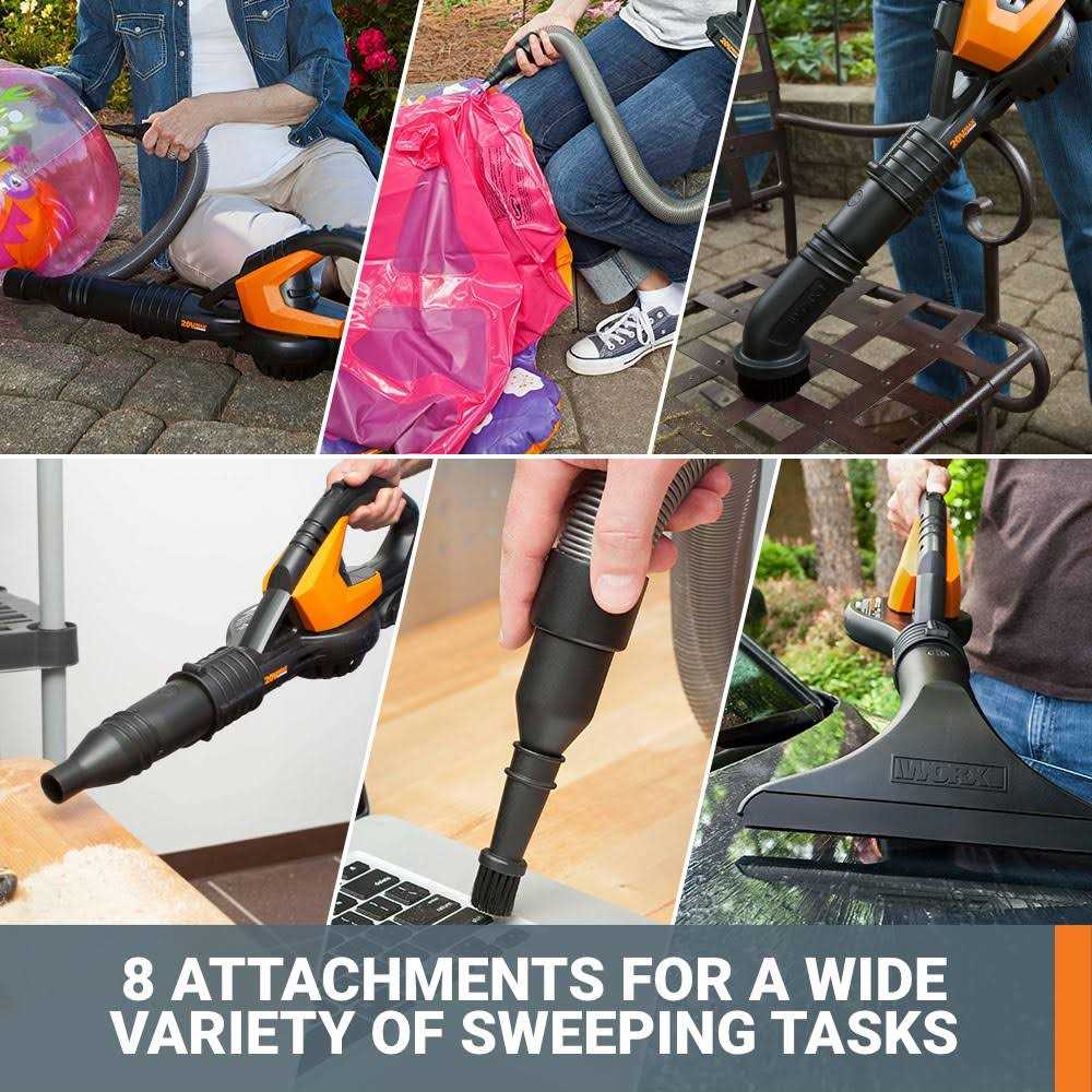 Worx 20V Trimmer and Blower Power Share Combo Kit