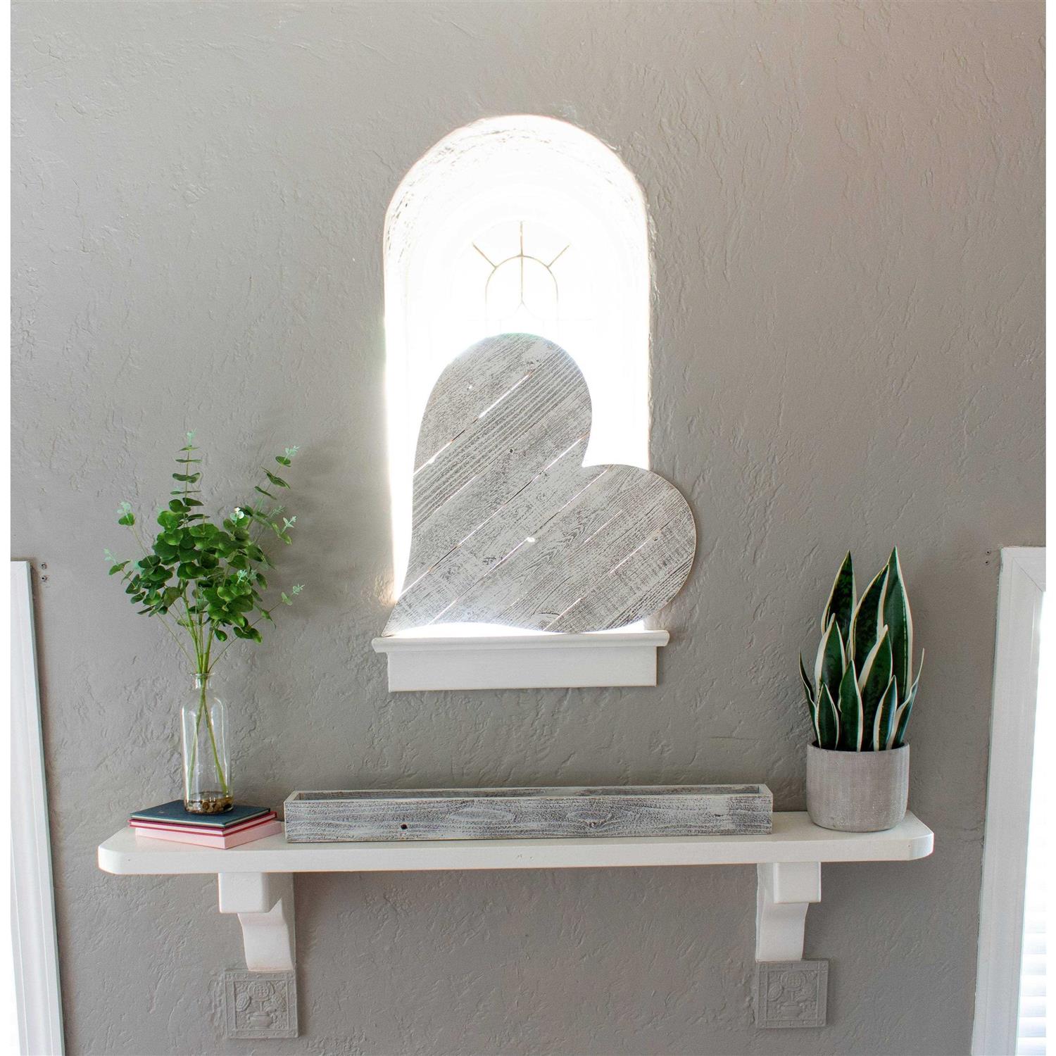 BarnwoodUSA Rustic Farmhouse 35.5 Centerpiece Decorative Display Box