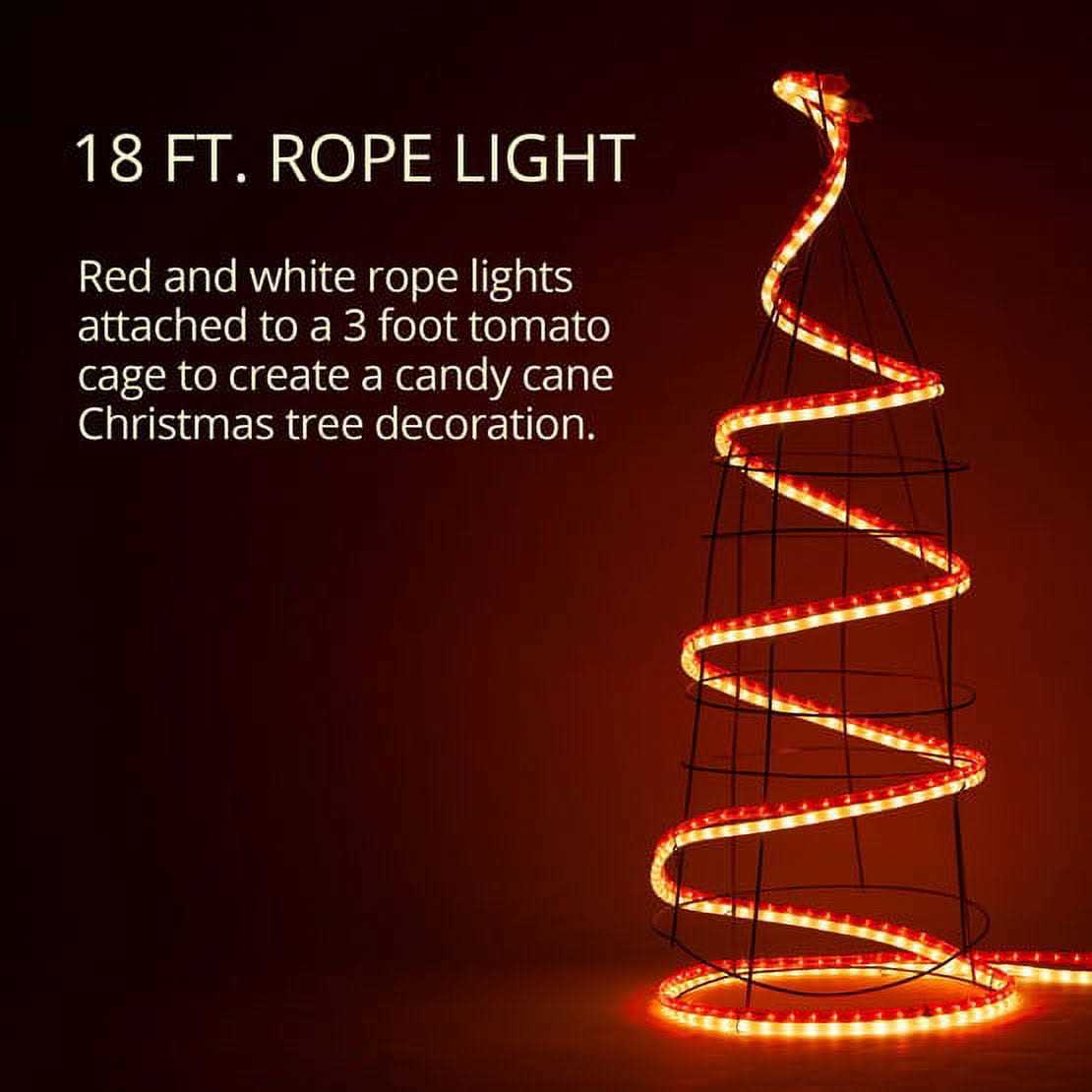 Wintergreen Lighting 150 ft. 1800-Light LED Rope Light Kit