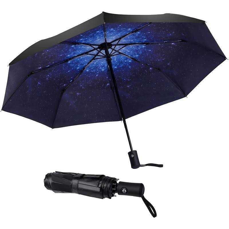 SY Compact Travel Umbrella Windproof Automatic Umbrellas-Factory Outlet Umbrella