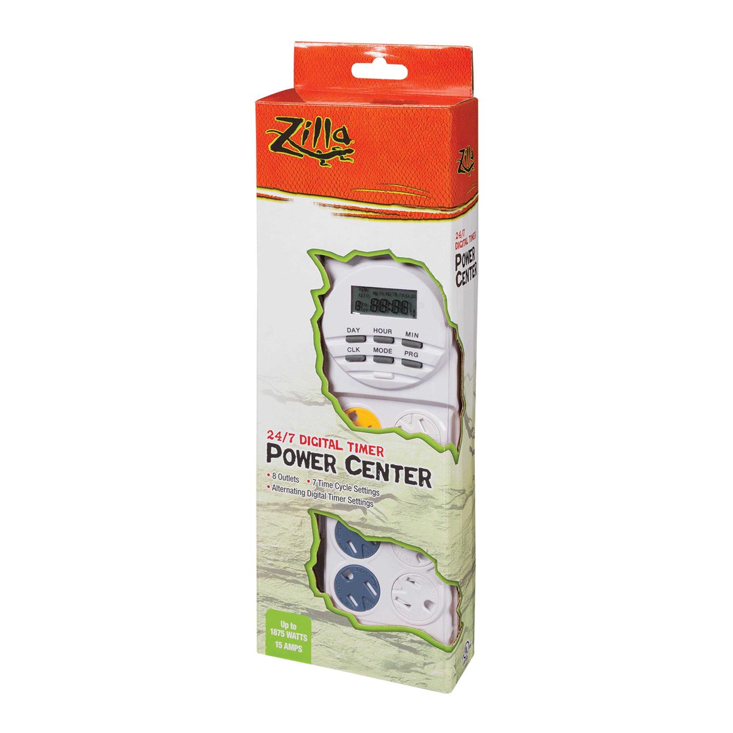 Zilla 24/7 Digital Timer Power Center