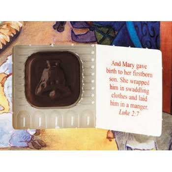 Baby in A Manger Chocolate Advent Calendar