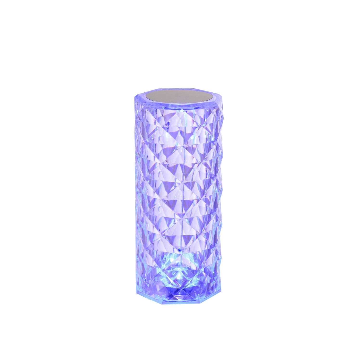 Vivitar RGB Touch Crystal Lamp CYLAMP002RGBLG