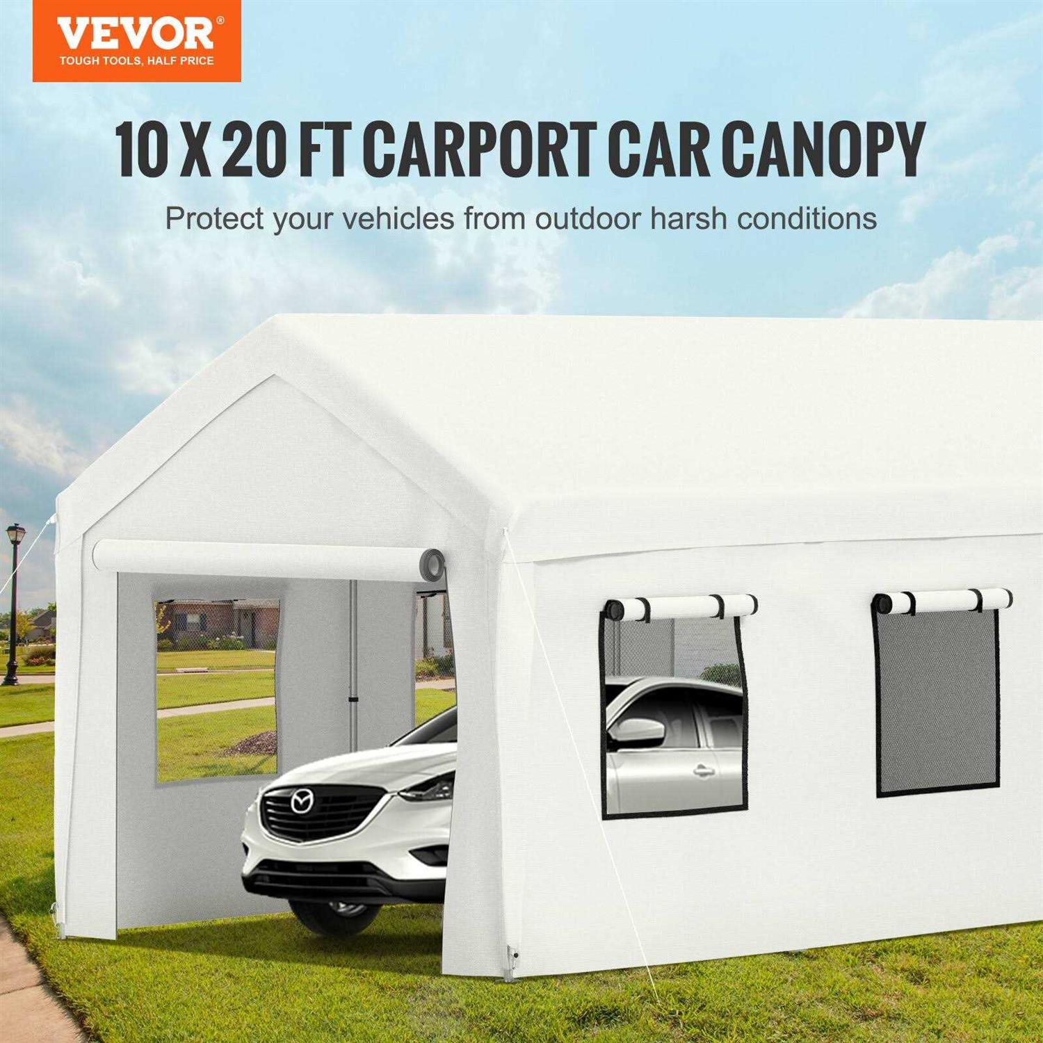 10 Ft. W x 20 Ft. D Canopy VEVOR Canopy