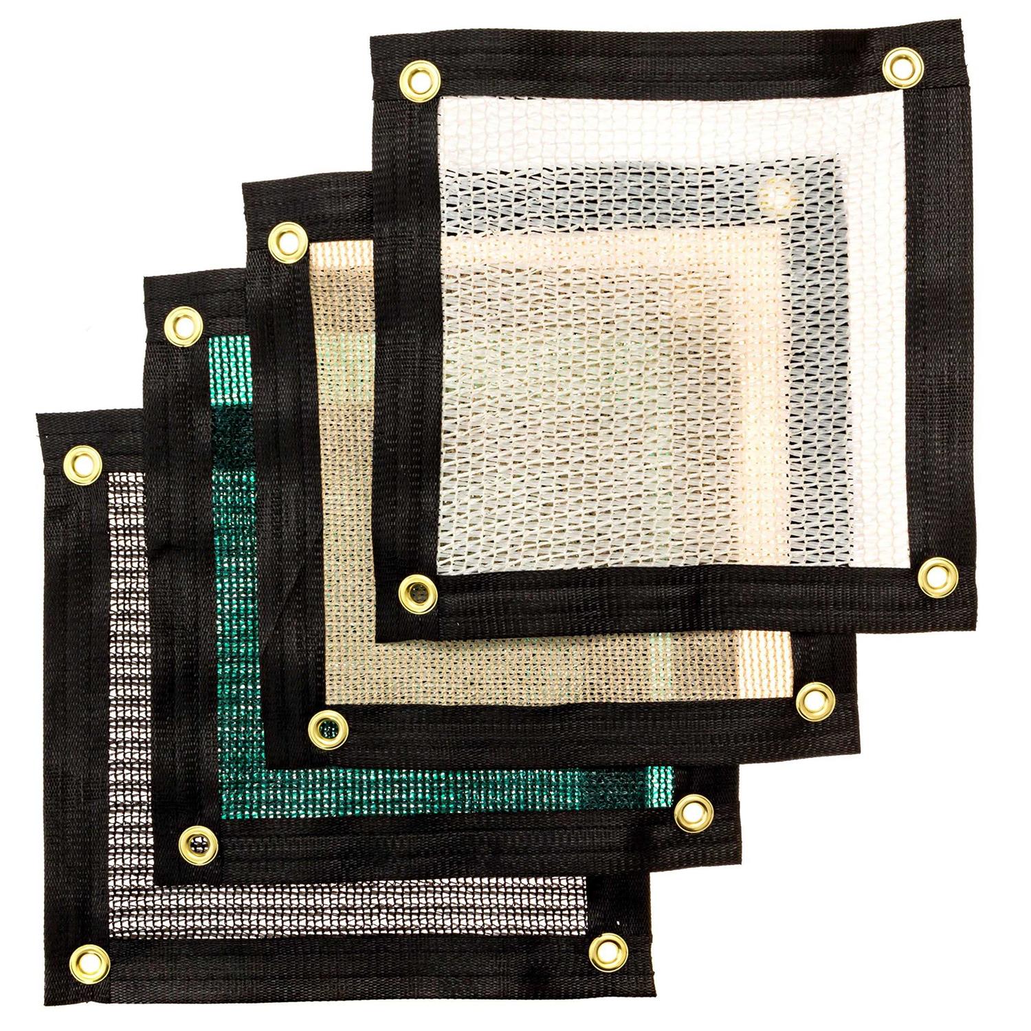 Be Cool Solutions Black Knitted Shade Cloth For Greenhouse 12′ X