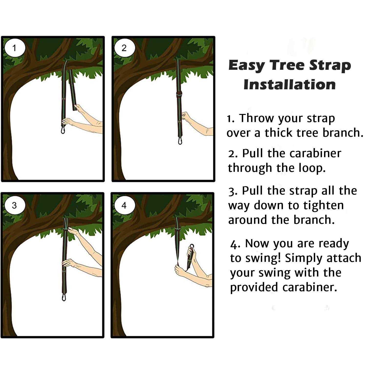 Swurfer Tree Hanging 2 Strap