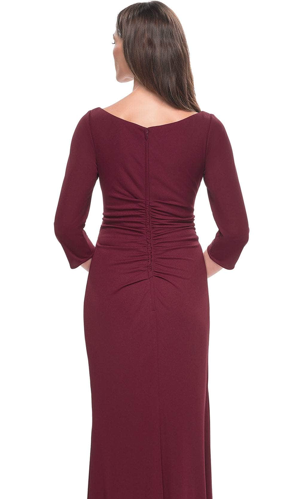 Bateau Sheath Formal Dress