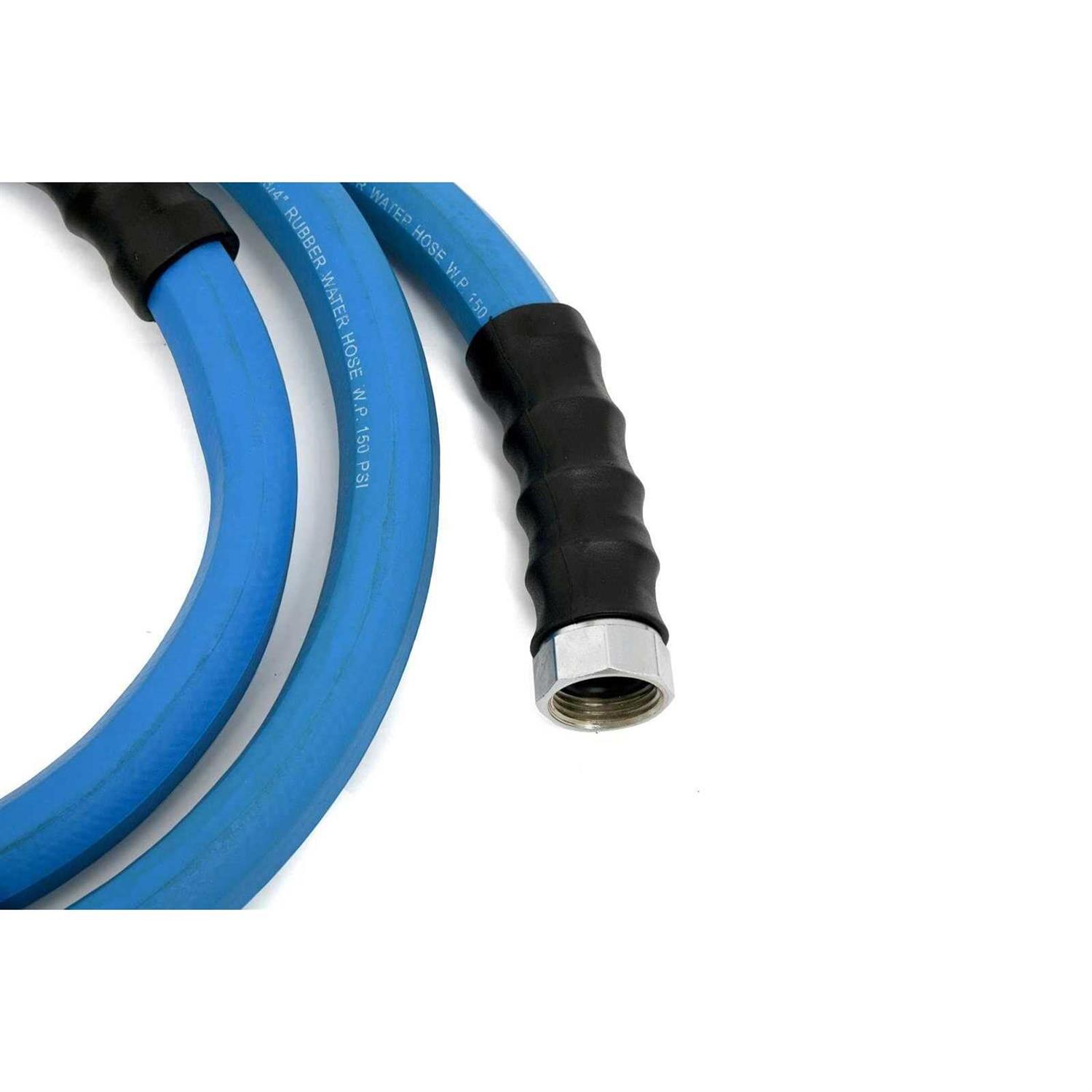 BluSeal Hot/Cold Water Rubber Garden Hose 100% Rubber Ultra-Light