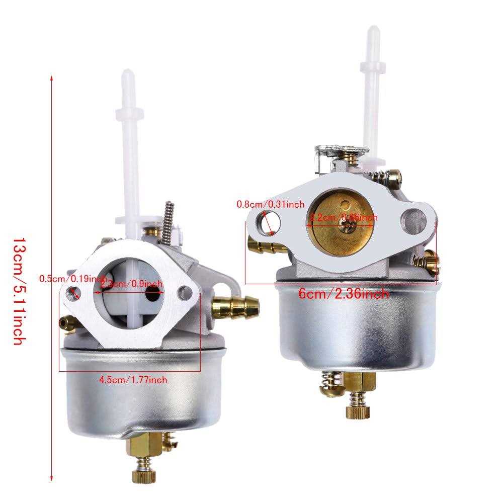 Carburetor for Tecumseh Snowblower H60 H70 Hsk60 Hsk70 Engine part #632379 632379A