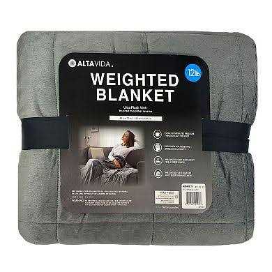 Altavida Weighted Blanket Tan Ultra Plush Mink
