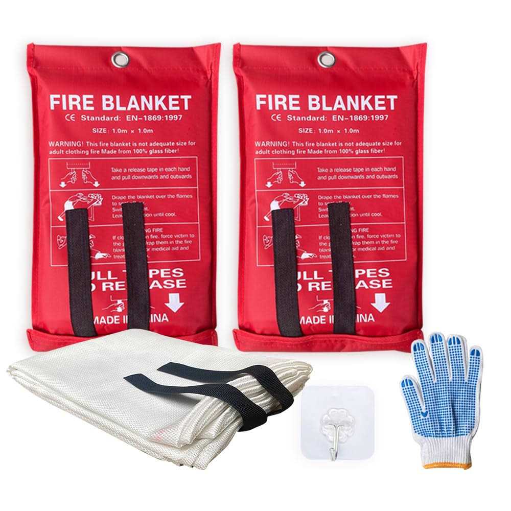 Fire Blanket Fire Suppression Blanket Fiberglass Fire Blankets Emergency For People Retardant