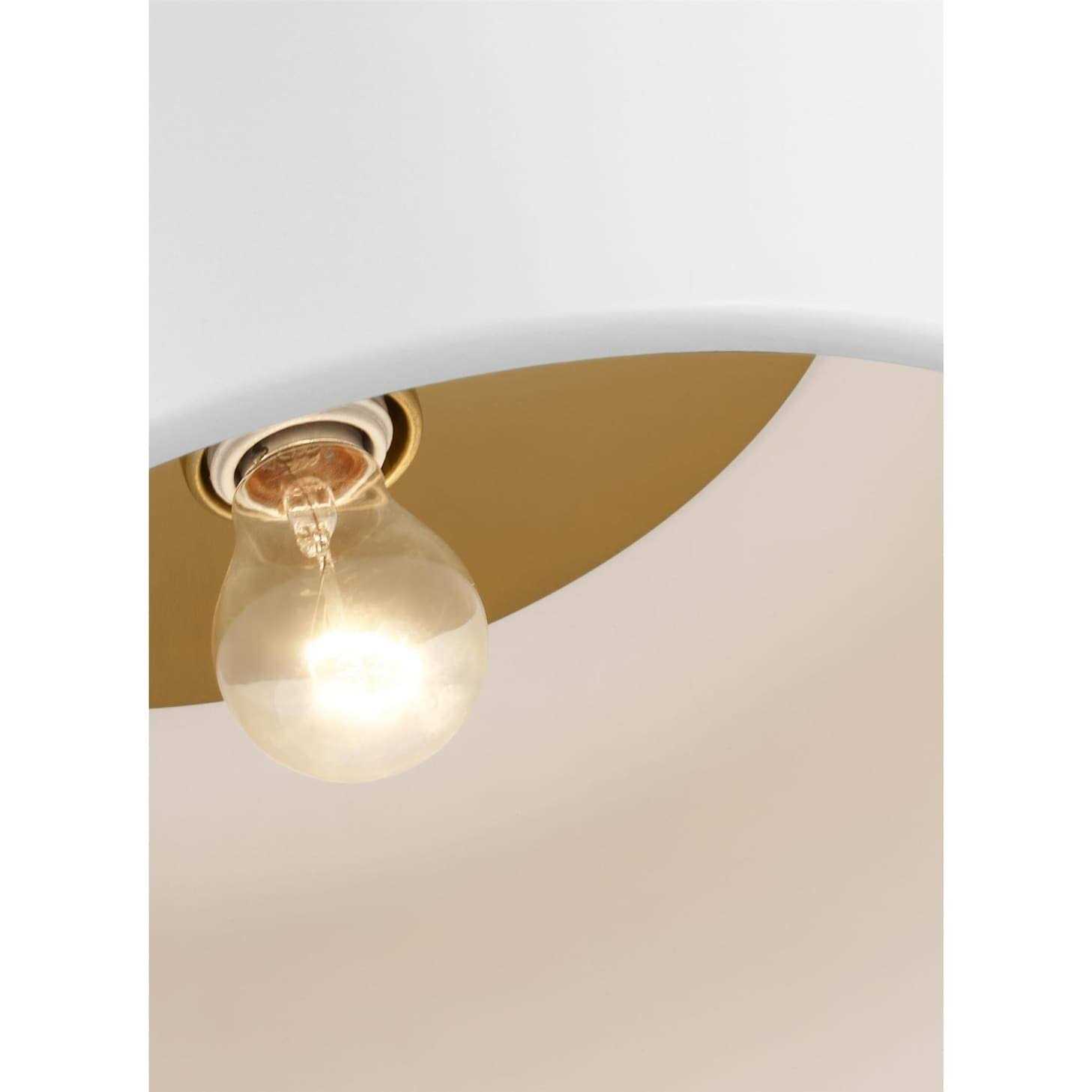 Visual Comfort Studio Malone One Light Flush Mount