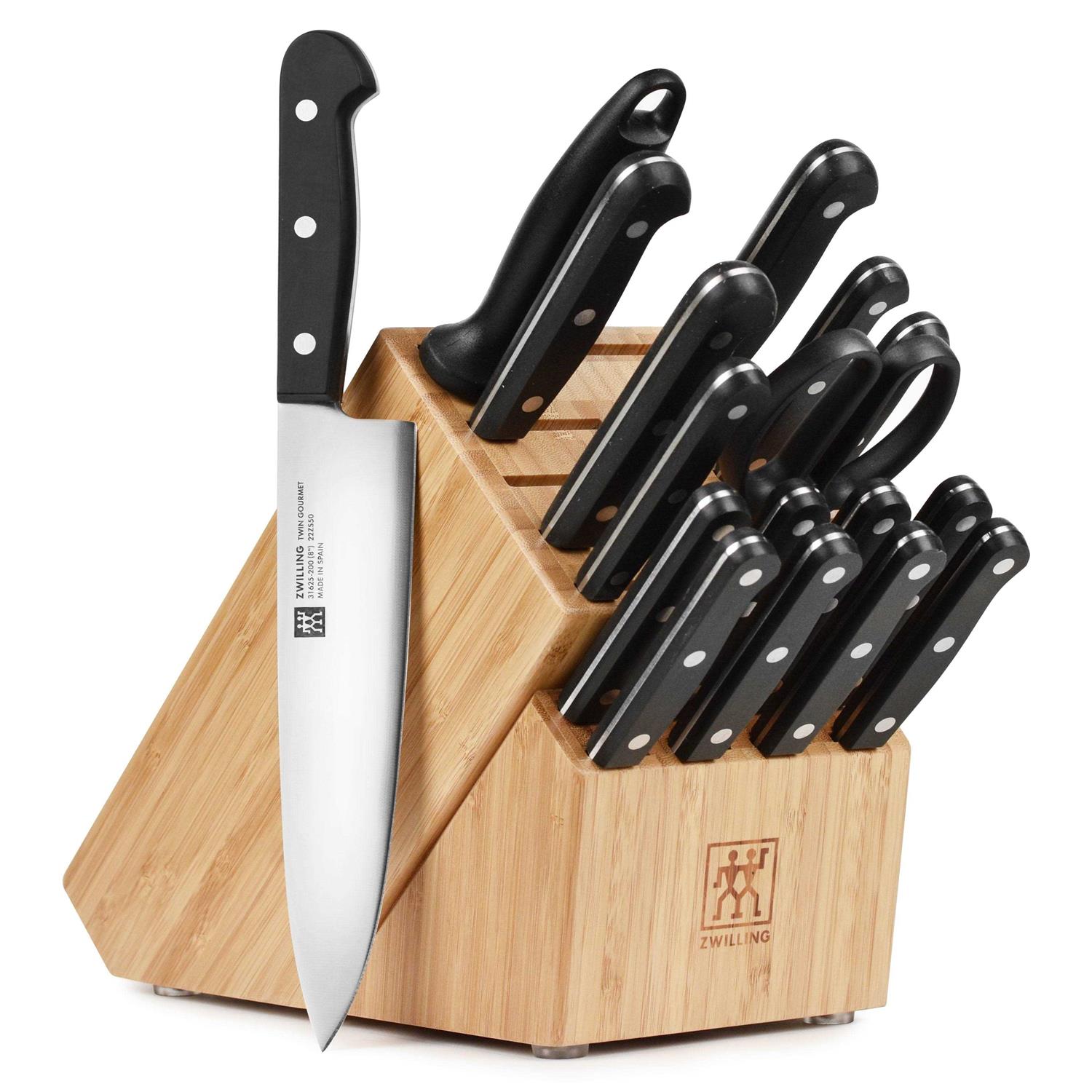 Zwilling J.A. Henckels Twin Gourmet 18-Piece Knife Block Set