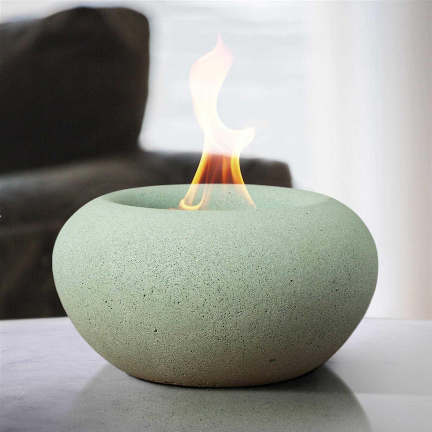 TerraFlame Concrete Stone Fire Bowl Table Top