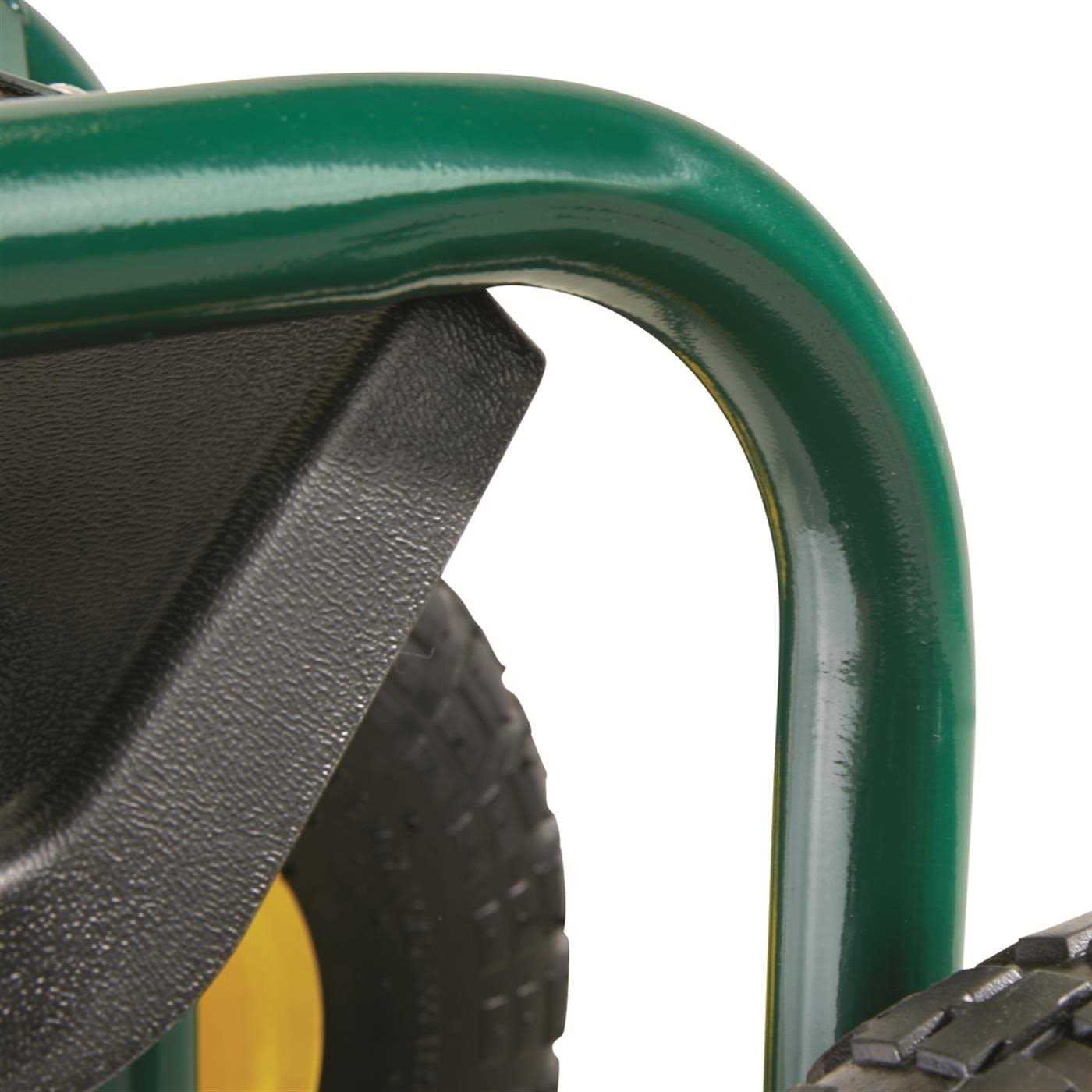 Castlecreek Rolling Garden Seat with Built-in Tray