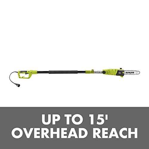 Sun Joe SWJ803E 10 inch 8.0 Amp Electric Multi-Angle Pole Chain Saw