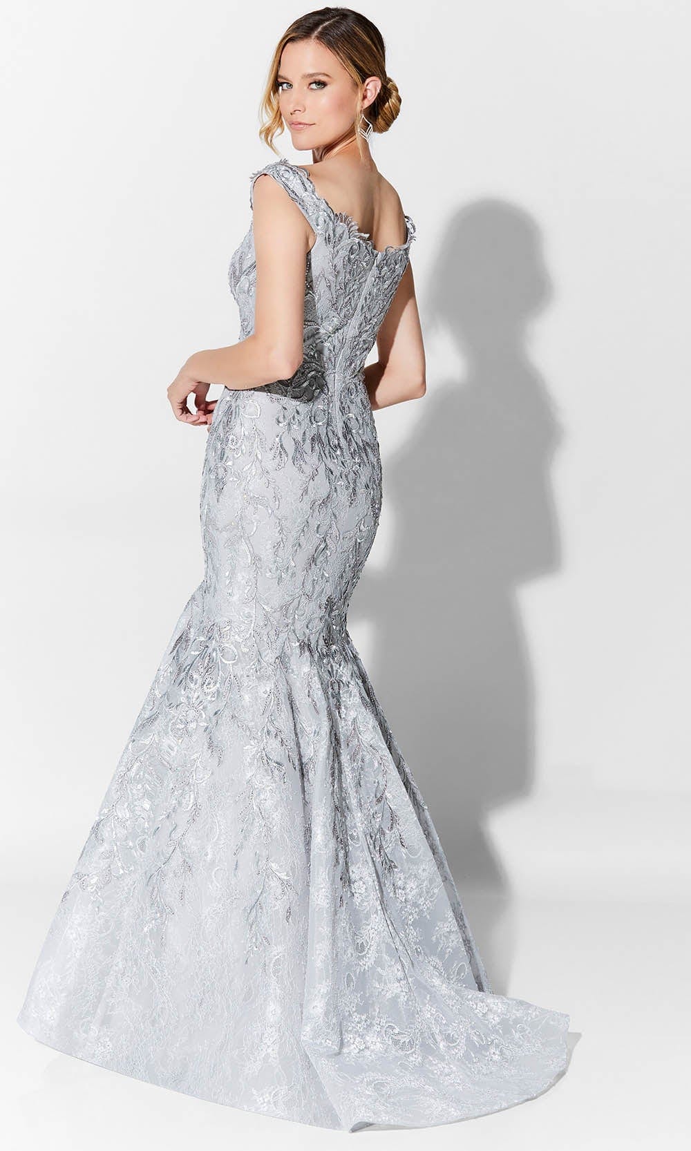 Scallop Lace Mother of the Groom Gown