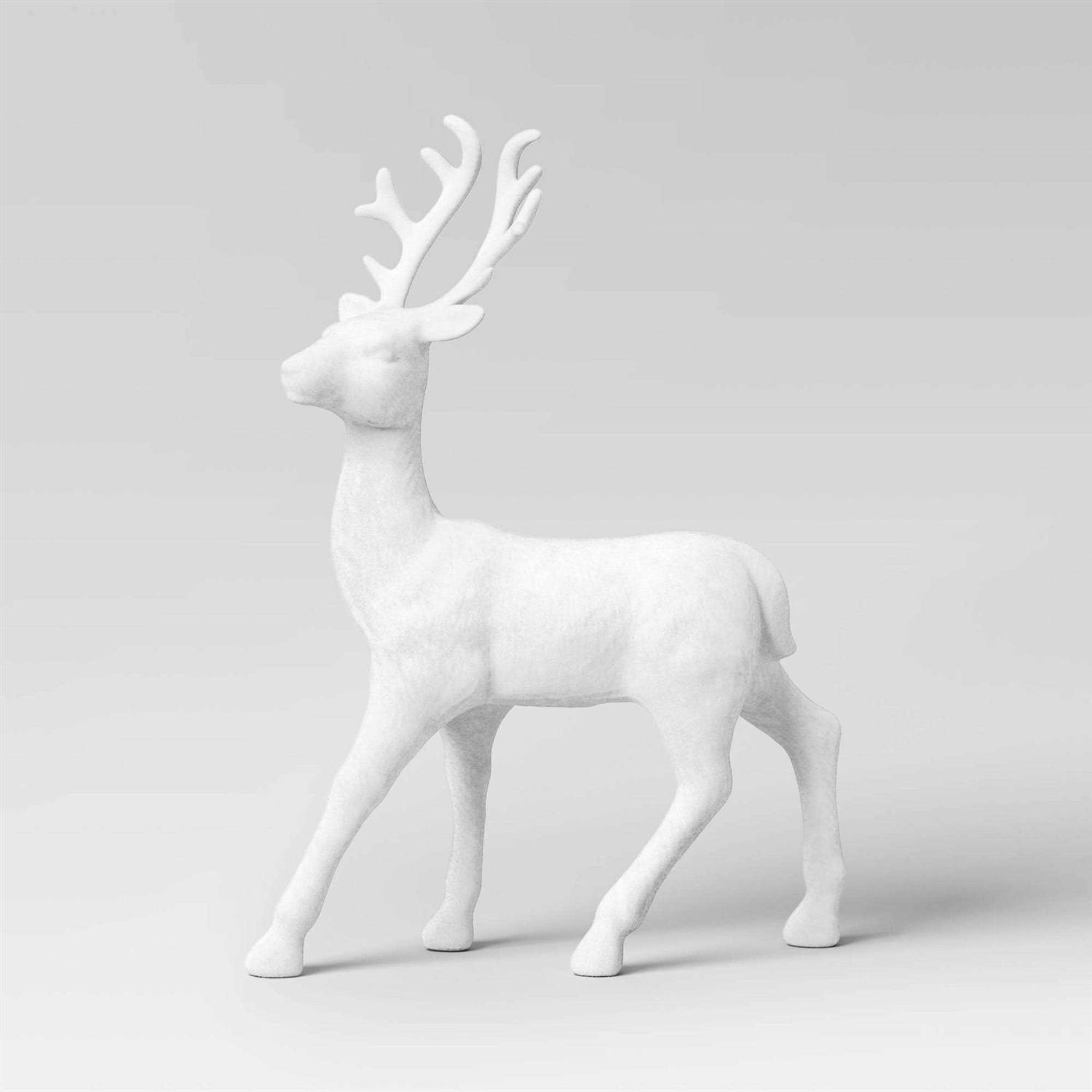 Wondershop 12.5 Standing Deer Animal Christmas Figurine