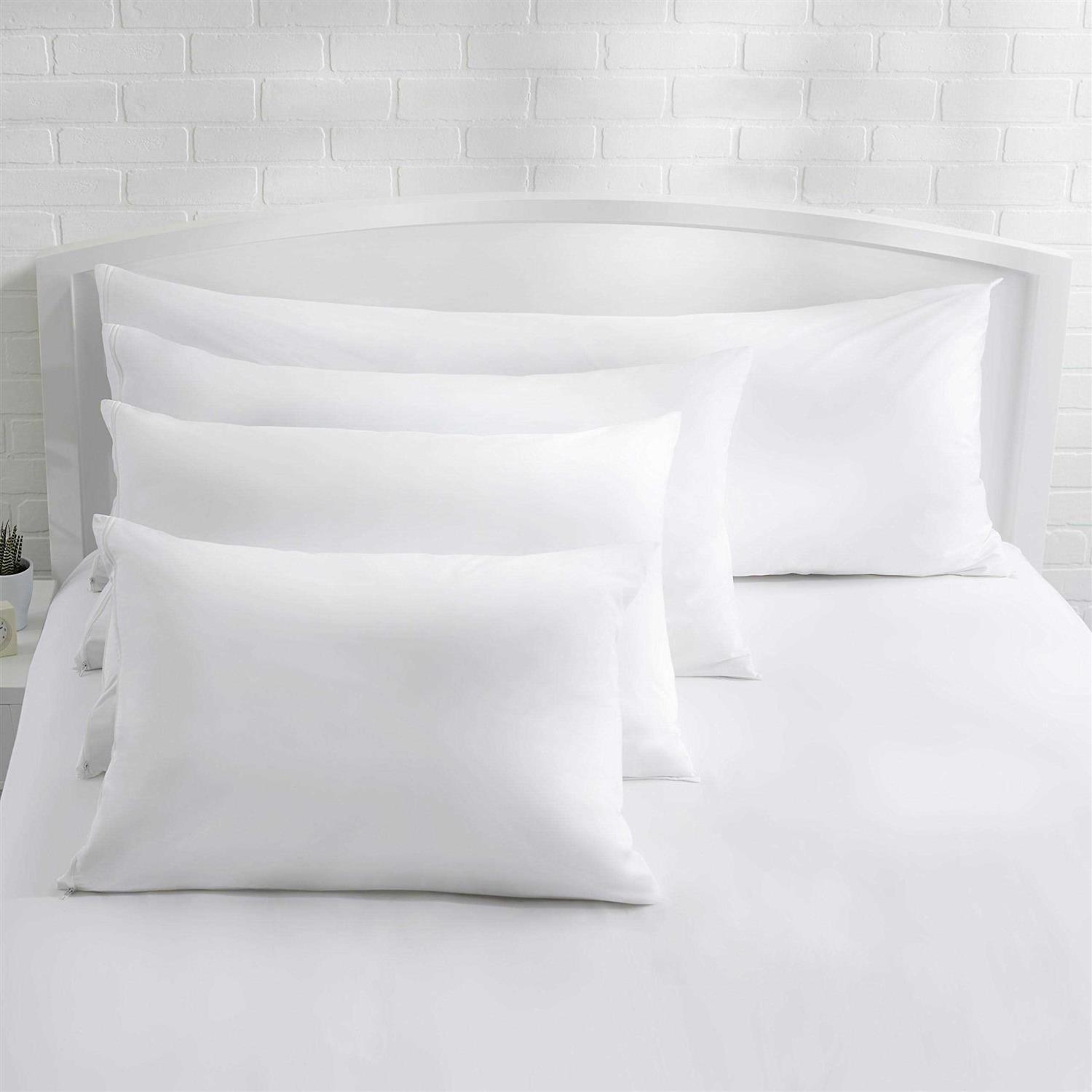 Amazon Basics 100% Cotton Hypoallergenic Pillow Protector Case