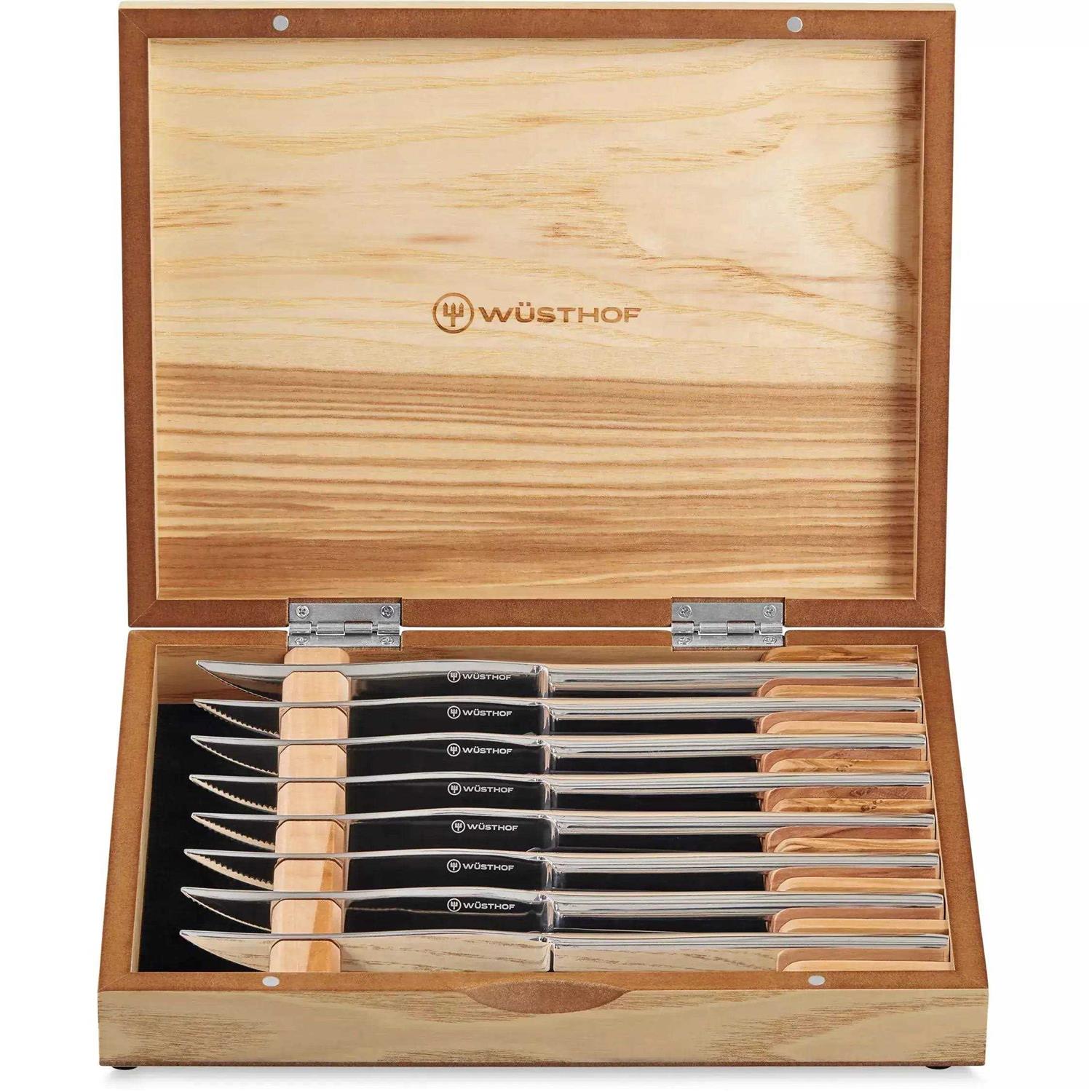 Wusthof 8-Piece Stainless Mignon Steak Knife Set