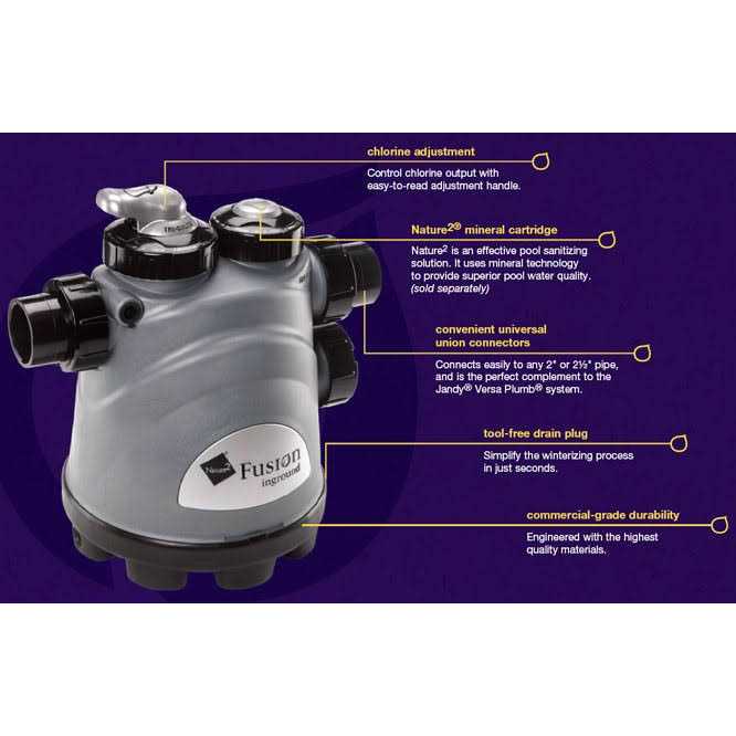 Zodiac Nature 2 2 inch IG Pro Plus Vessel Fusion