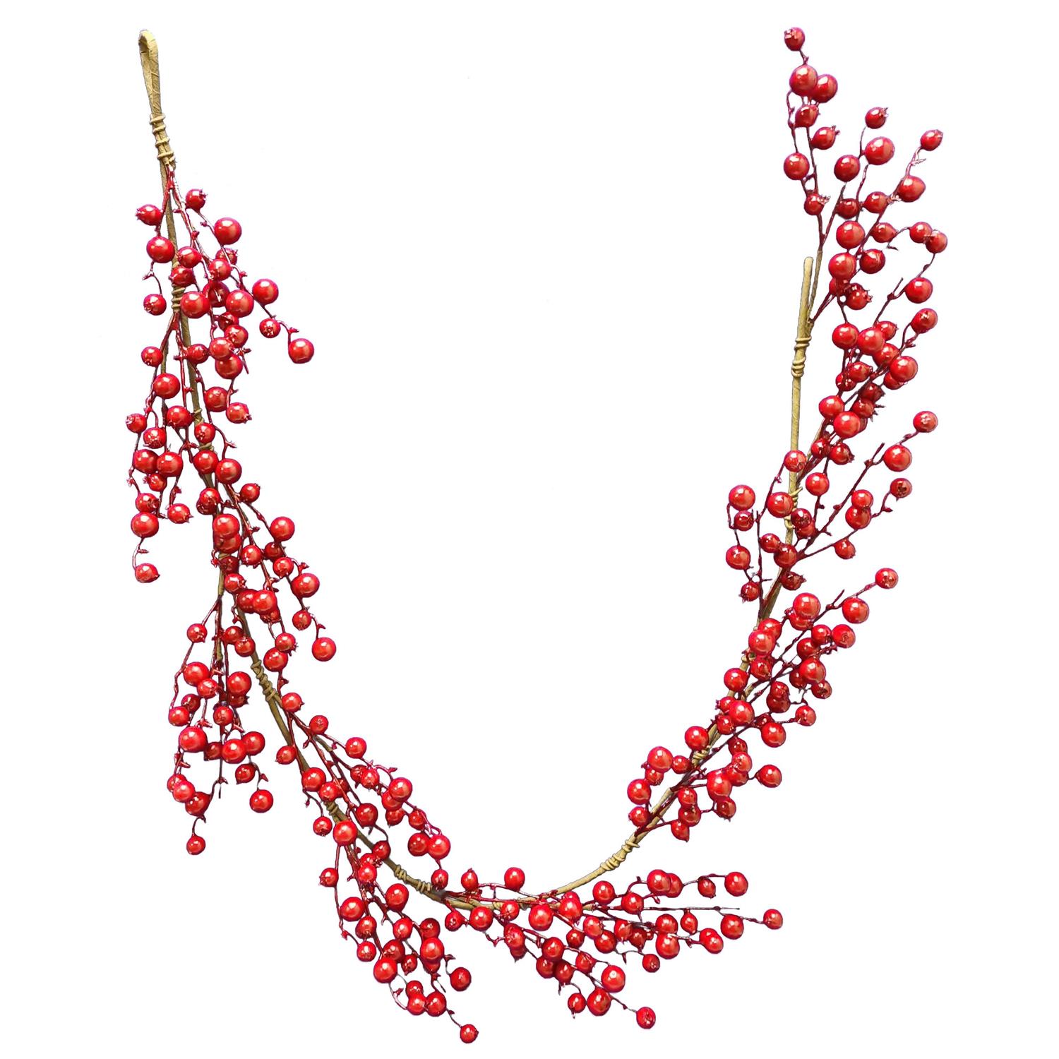 6ft Red Berry Garland by Ashland