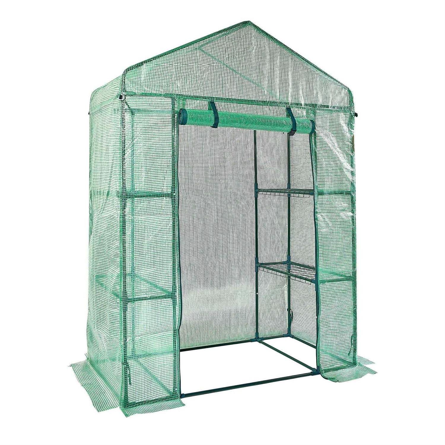 VEVOR Walk-in Greenhouse Portable Green House with Shelves