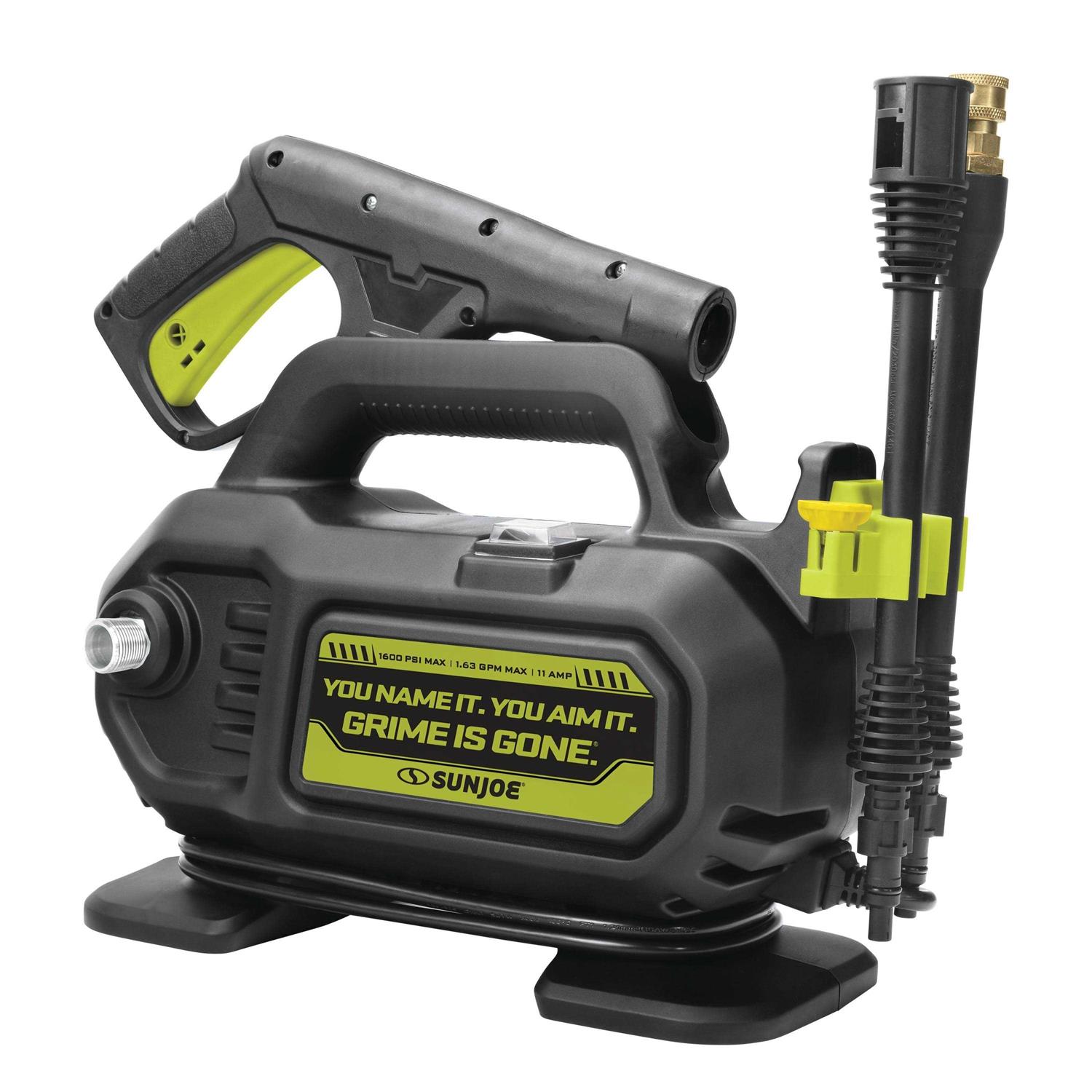 Sun Joe Electric Pressure Washer with Foam Cannon & Spray Nozzle SPX160E-MAX
