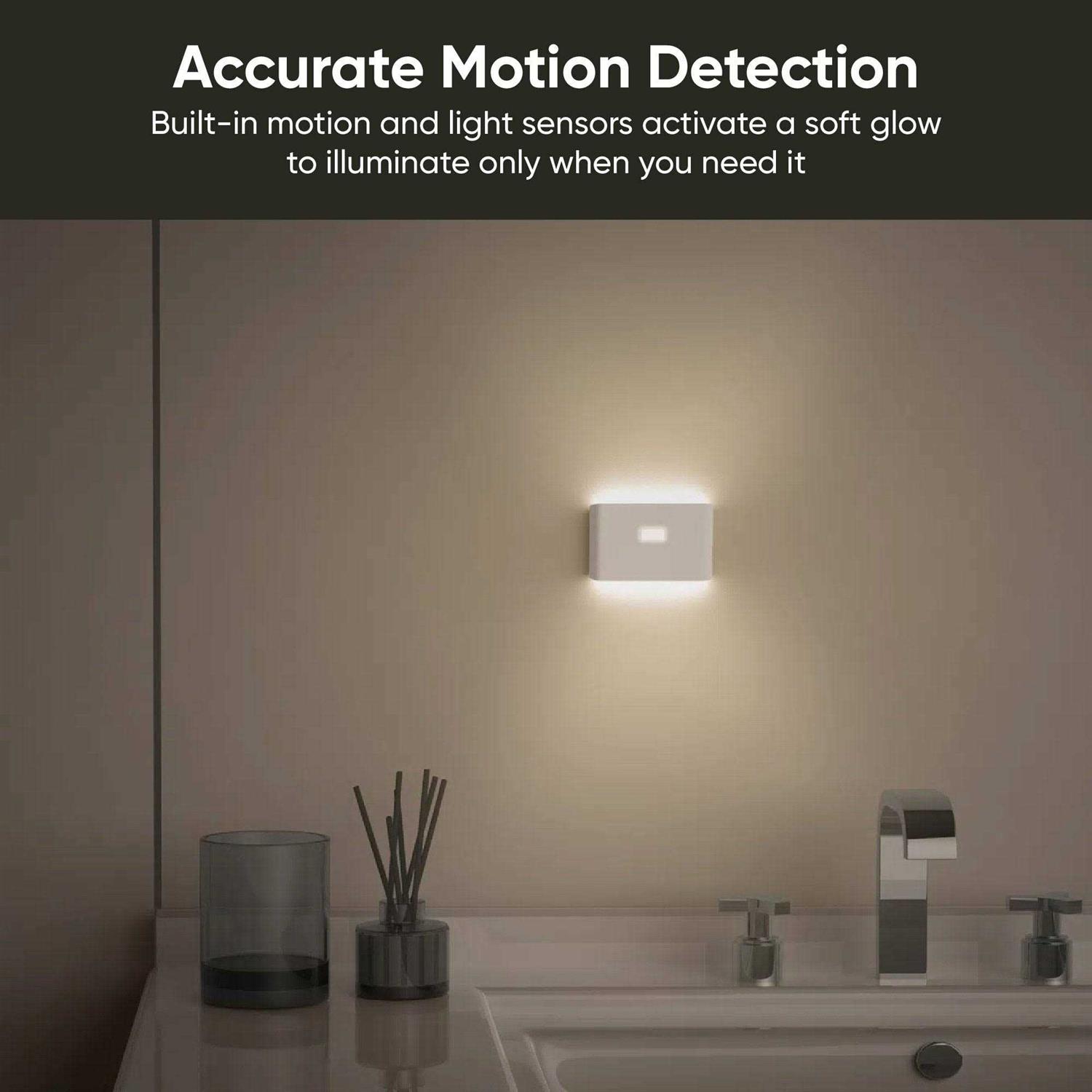 Wyze Rechargeable Night Lights with Dusk to Dawn & Motion Sensors Warm & Soft