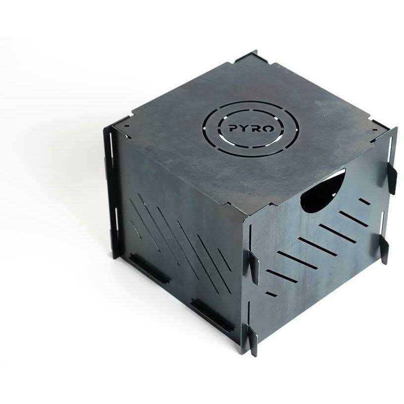 Pyro Products Pyro Cage Mini Portable Fire Pit Camp Fire