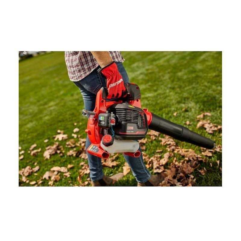 Craftsman B2000 25-cc 2-cycle 180-MPH 410-CFM Handheld Gas Leaf Blower