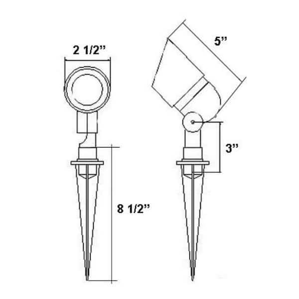 Best Pro Lighting’s Low Voltage Landscape Bullet Light