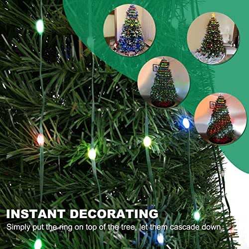 2win2buy Christmas Tree String Lights Decorations with Ring Smart APP