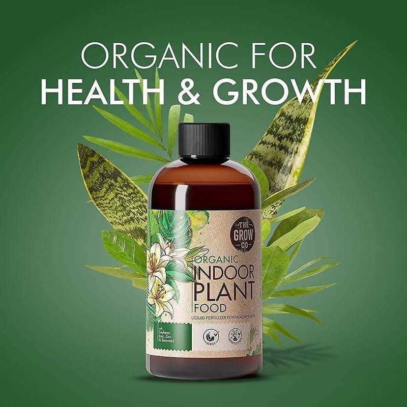 The Grow Co Organic Indoor Plant Food All-Purpose Liquid Fertilizer