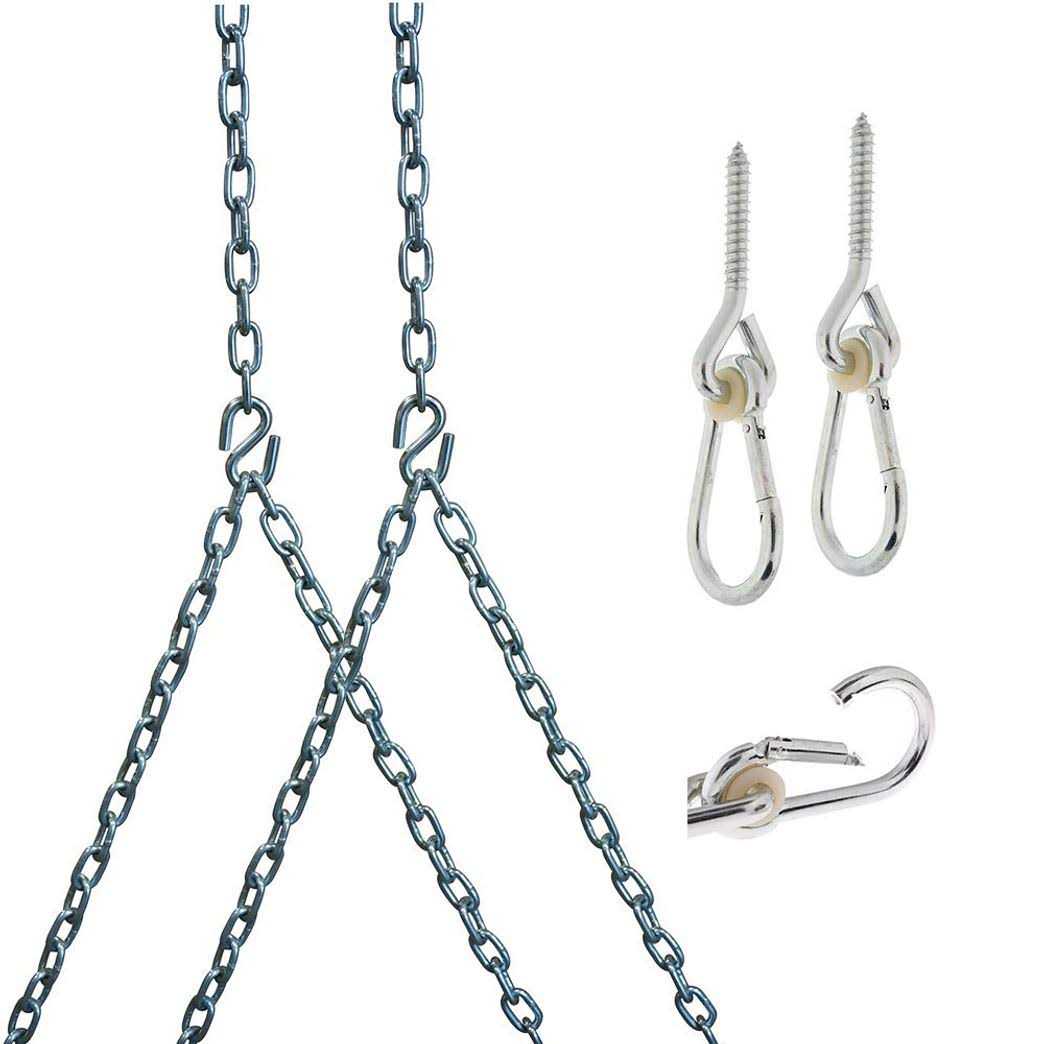 Barn Shed Play Heavy Duty 700 Lb Porch Swing Hanging Chain Kit