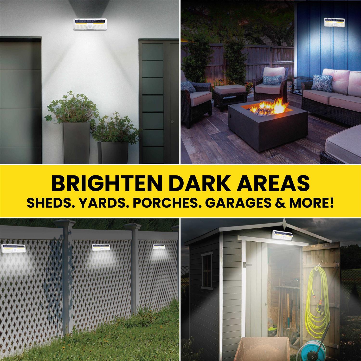 Bell + Howell Bionic Wall Light XL Solar Powered