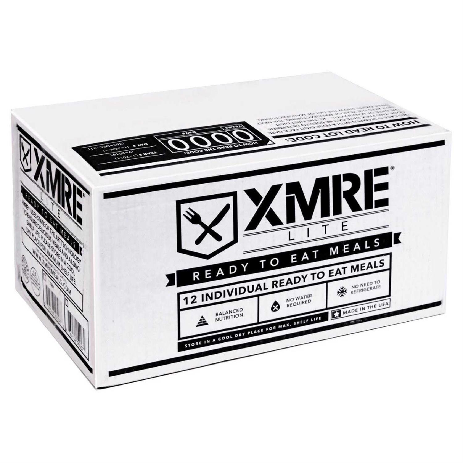XMRE Lite 12 Ready TO Eat Meals