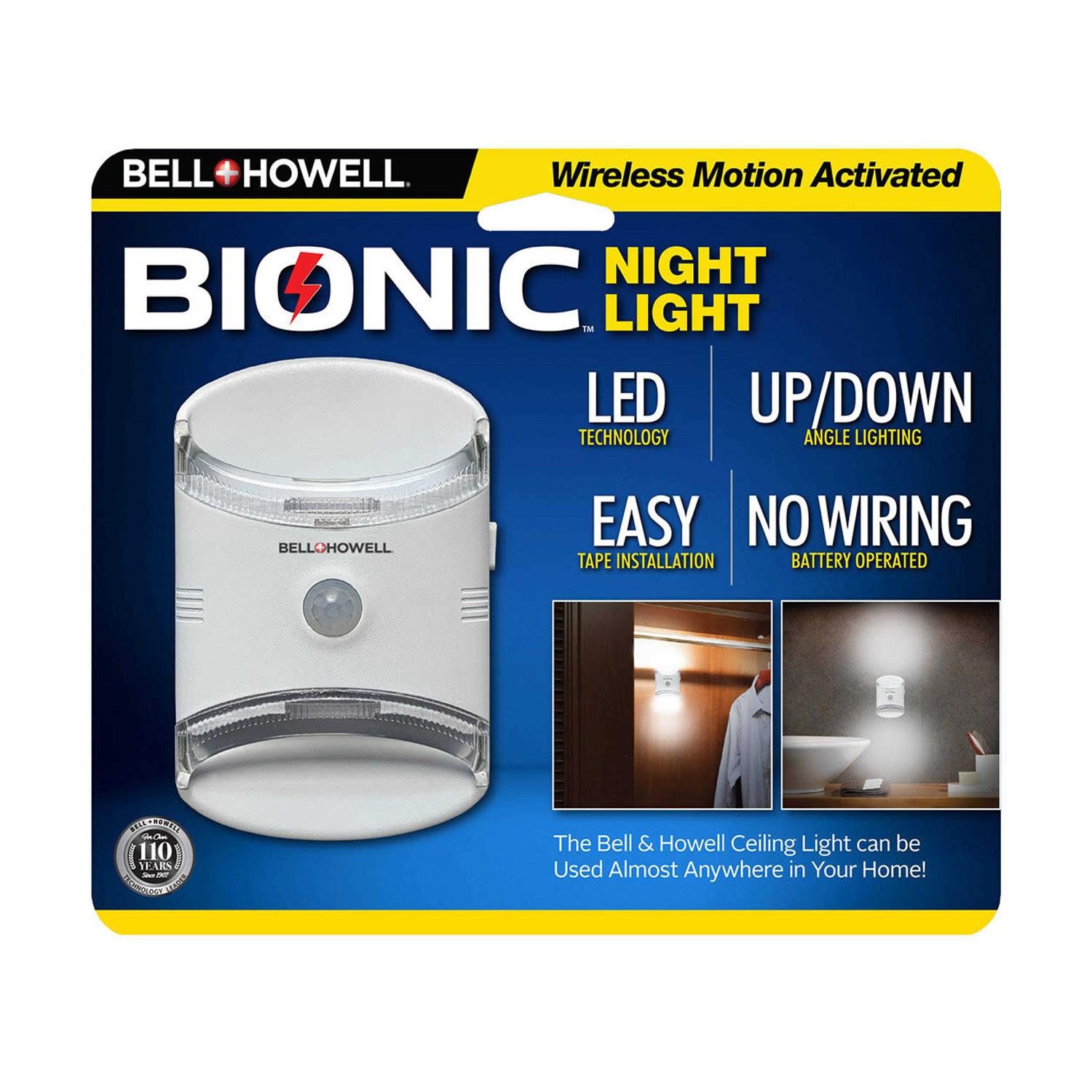 Bell and Howell Bionic Night Light LED Motion Sensor Light