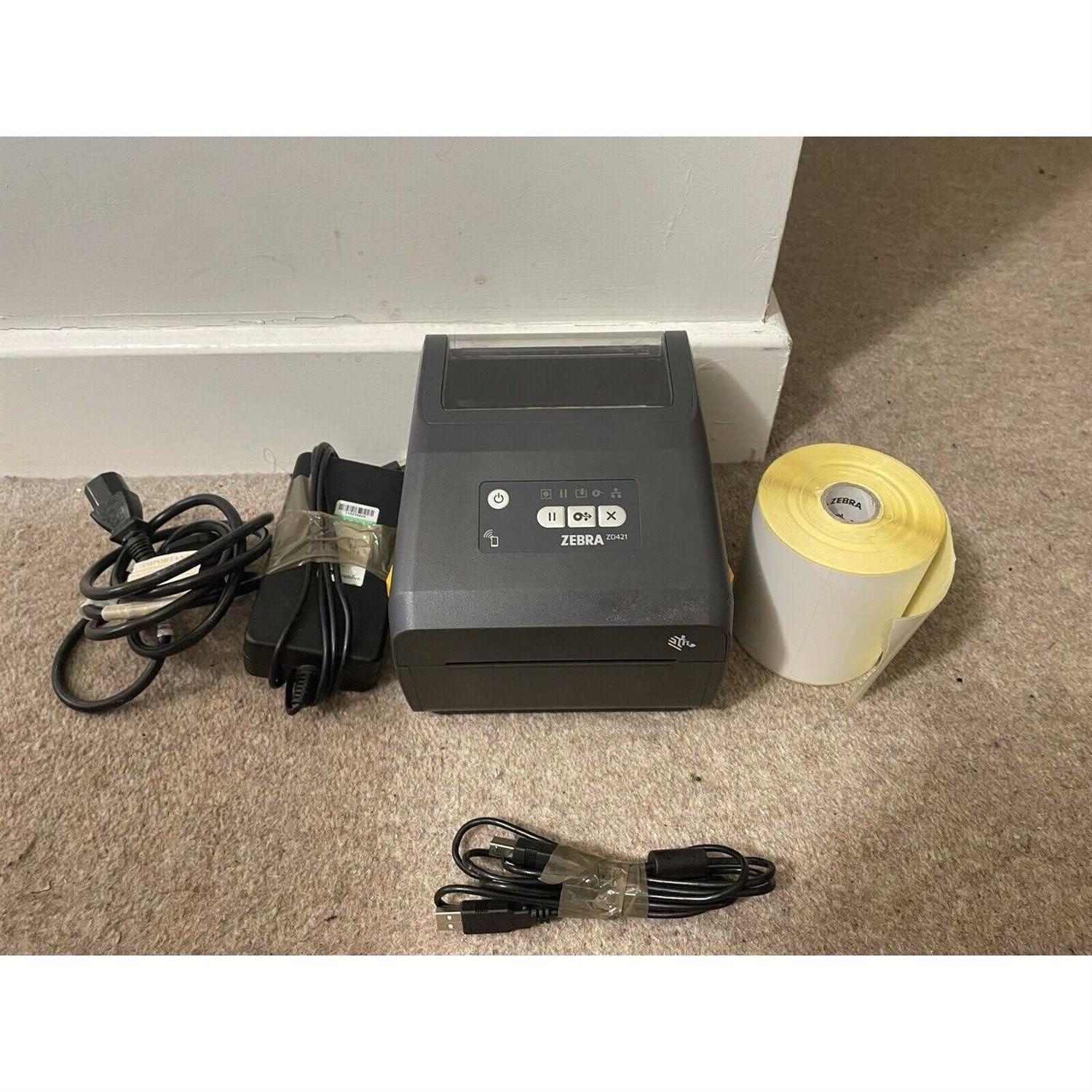 Zebra Thermal Printer Zd421 203 dpi