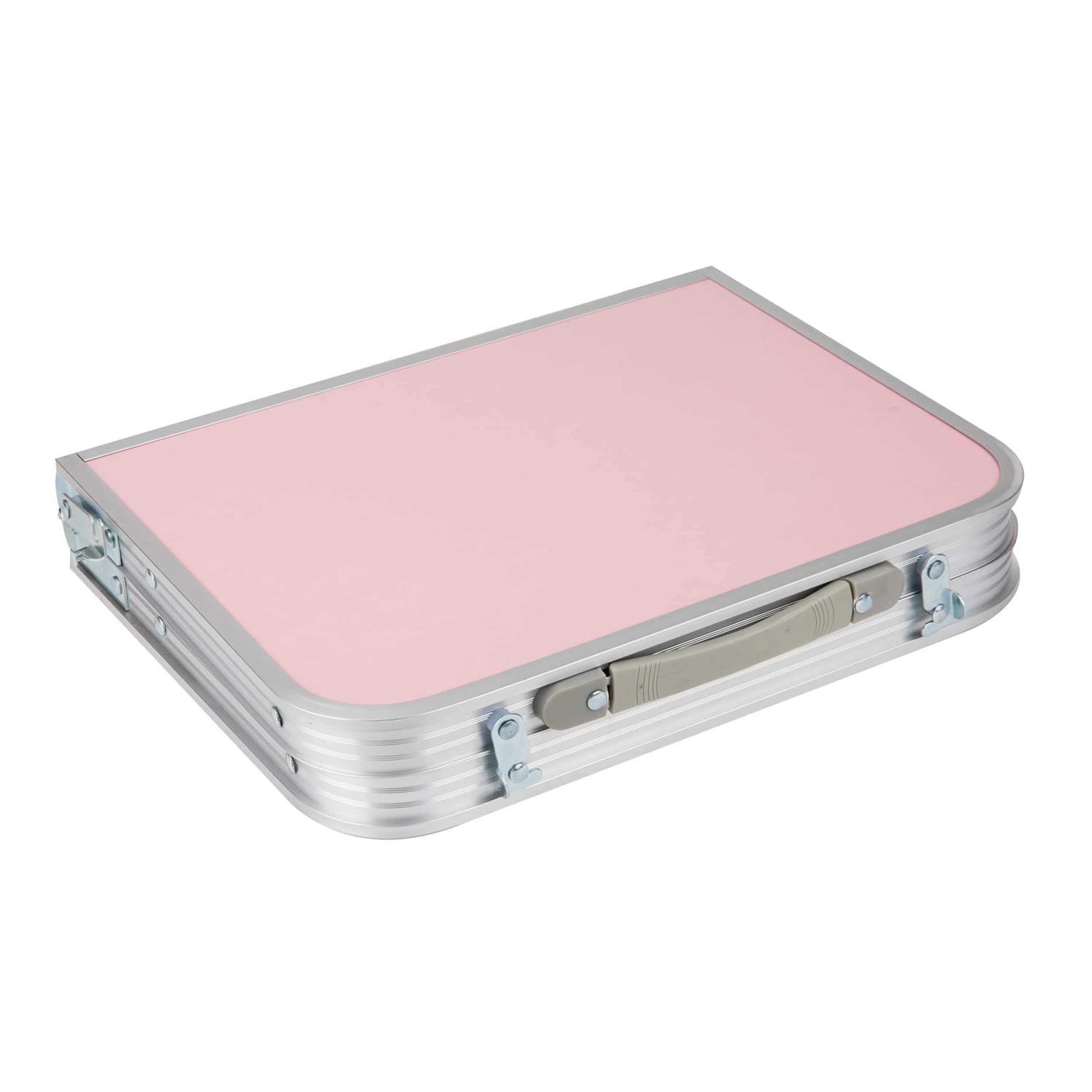 Mind Reader Folding Laptop Tray Bed Desk w/ Collapsible Legs