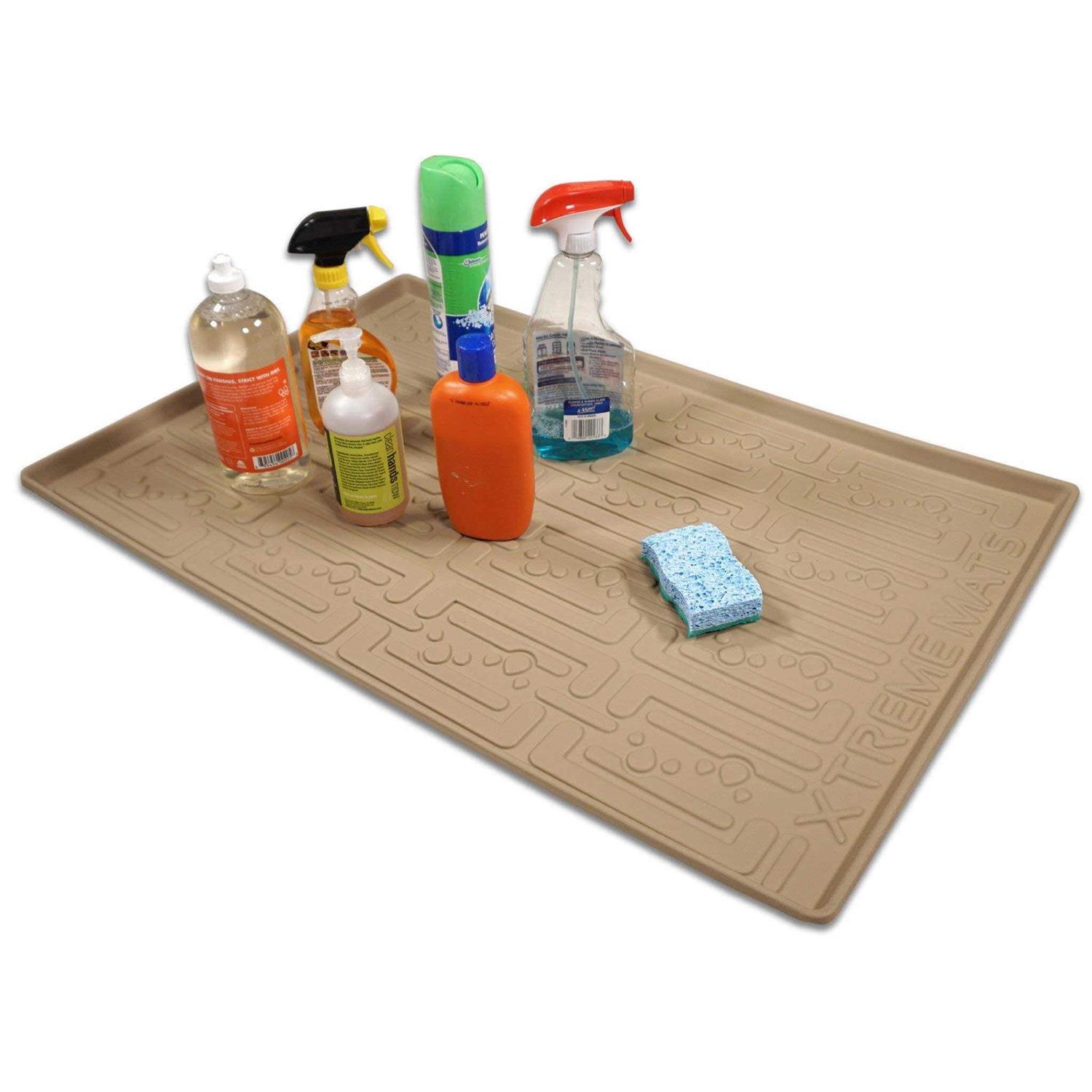 Xtreme Mats Waterproof Under Sink Mat for Bathroom Vanity Cabinets
