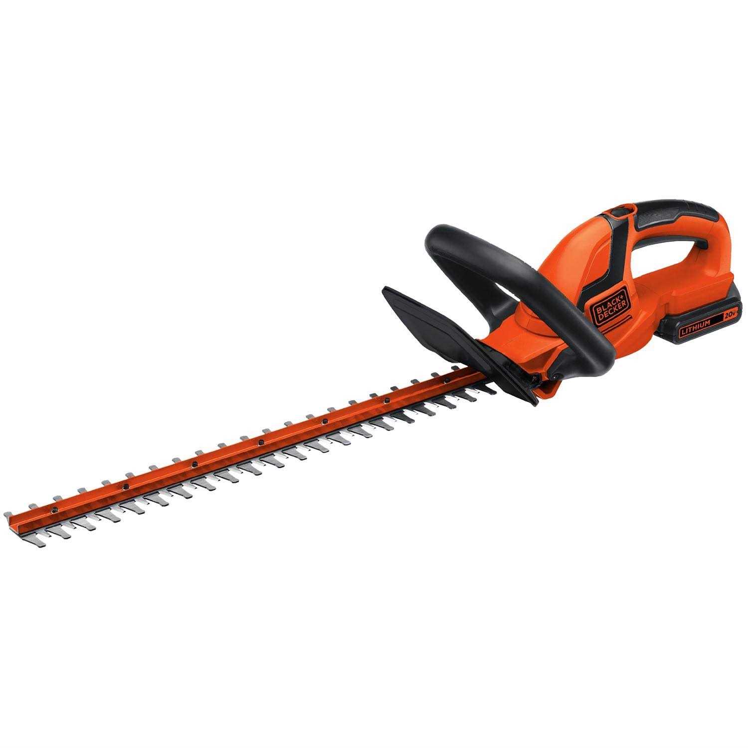 BLACK+DECKER 20V MAX Lithium 22 in. Hedge Trimmer LHT2220