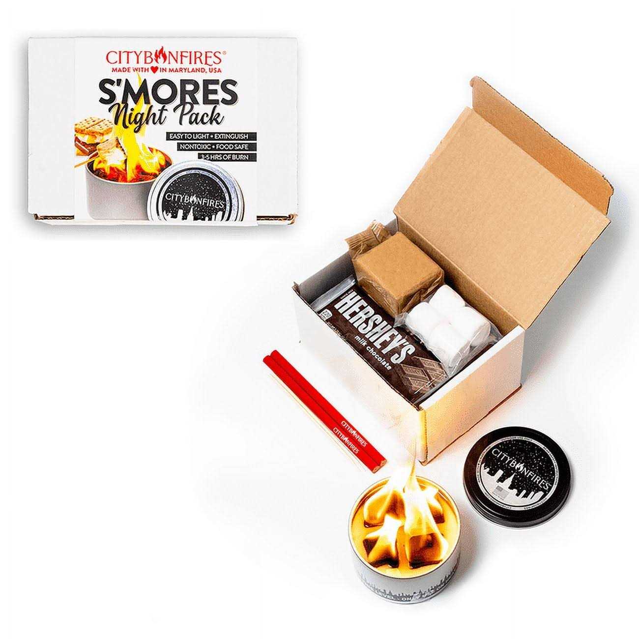 City Bonfire S’Mores Night Pack Portable Fire Pit & S’Mores Kit